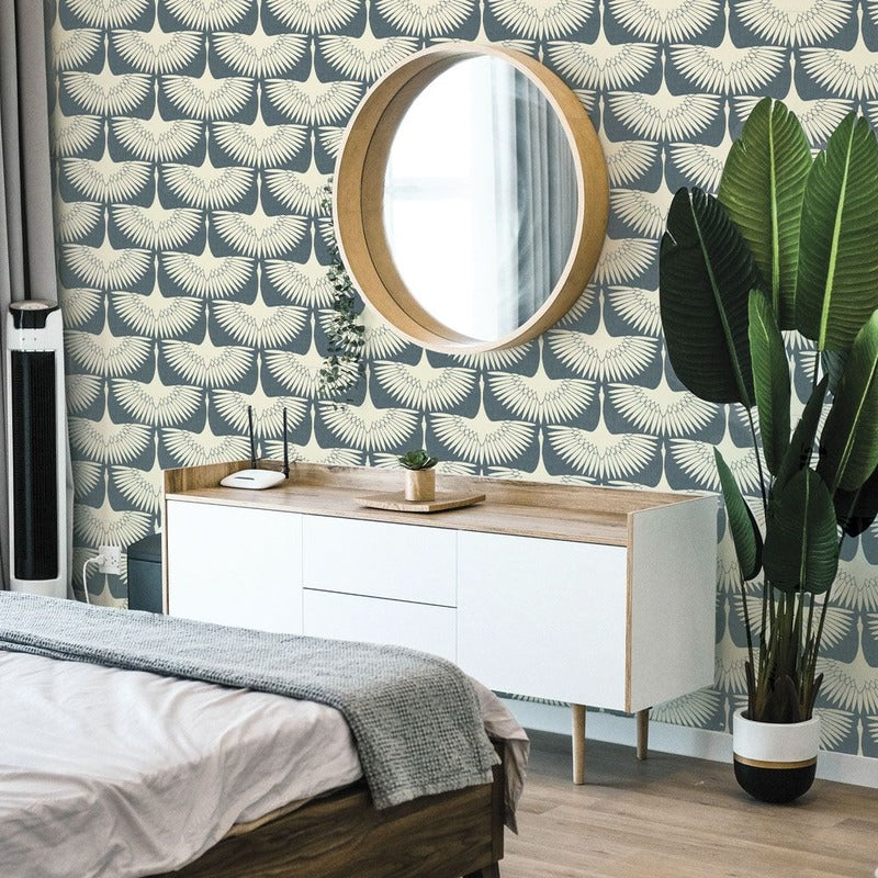 Feather Flock Removable Wallpaper - Image 12