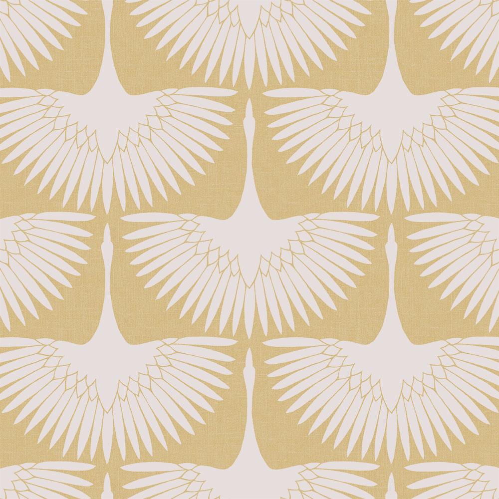 Feather Flock Removable Wallpaper Sample Swatch - Image 5