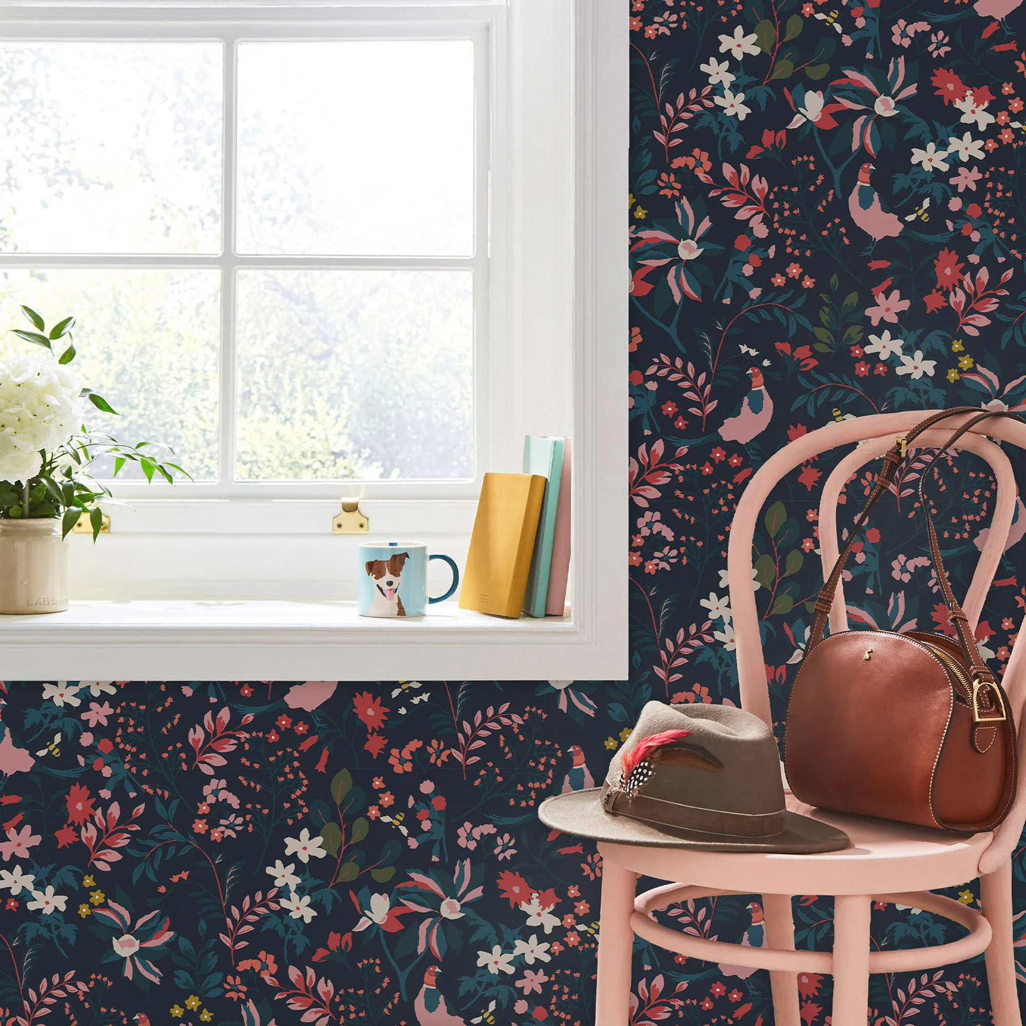 Joules Fields Edge Floral Wallpaper - Image 4