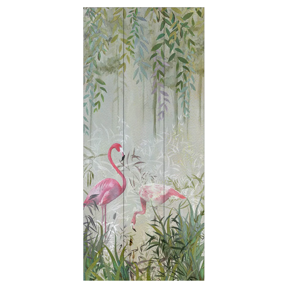 Flamingo’s Garden Wallpaper - Image 3