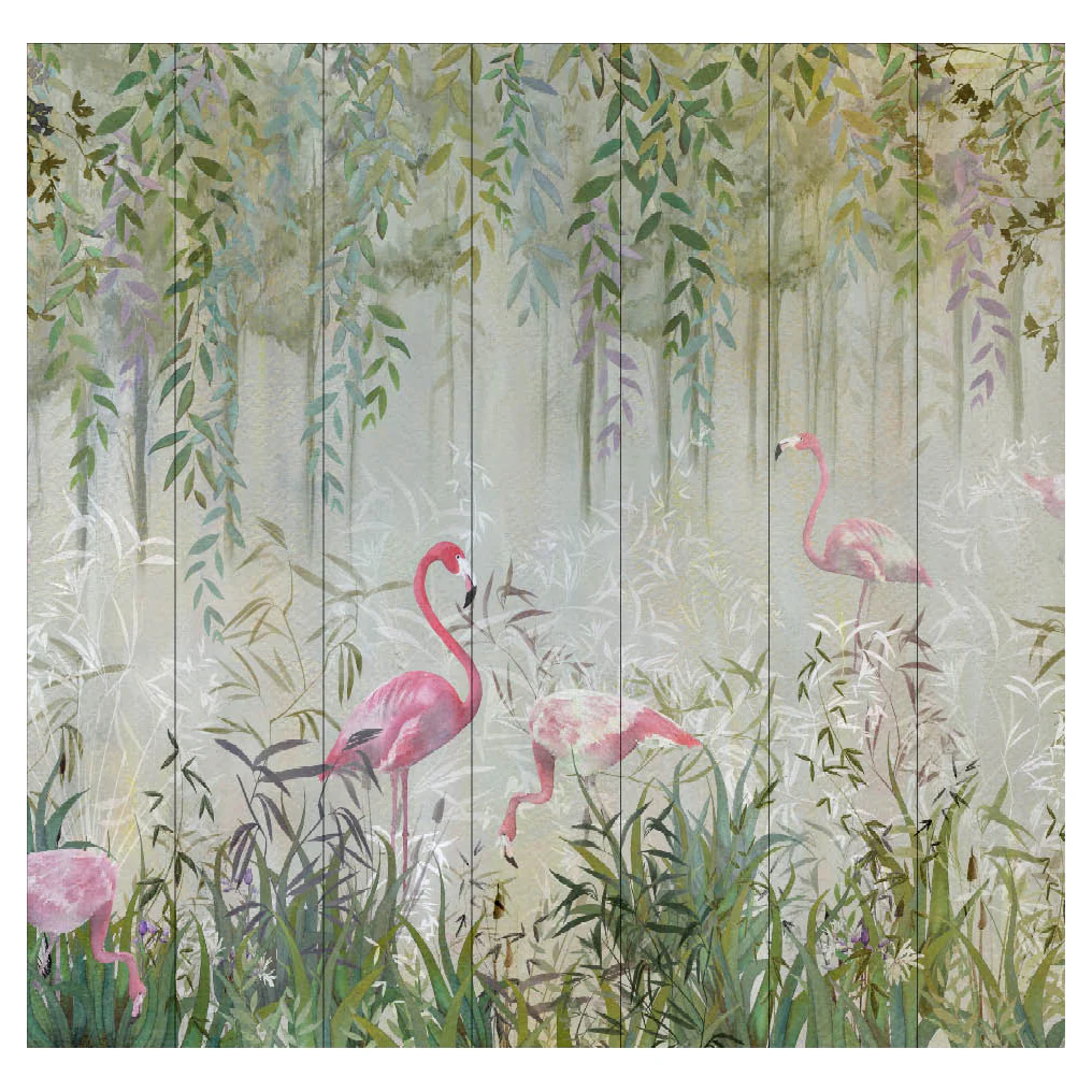 Flamingo’s Garden Wallpaper - Image 7