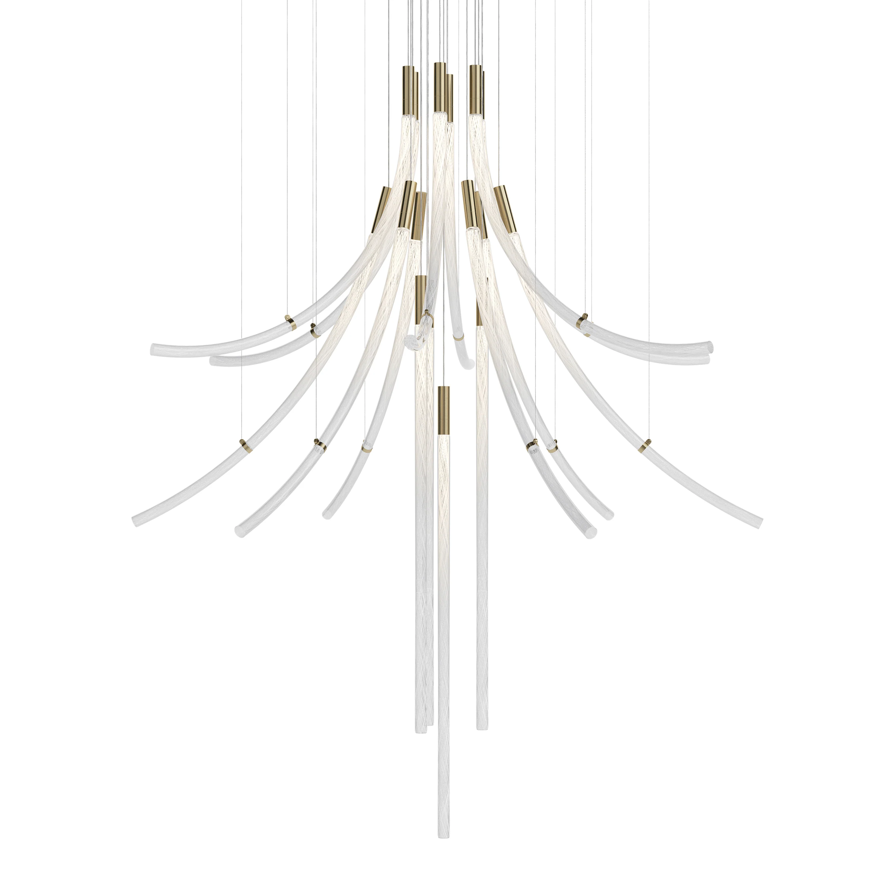 Flare 16-Light LED Chandelier - Image 2