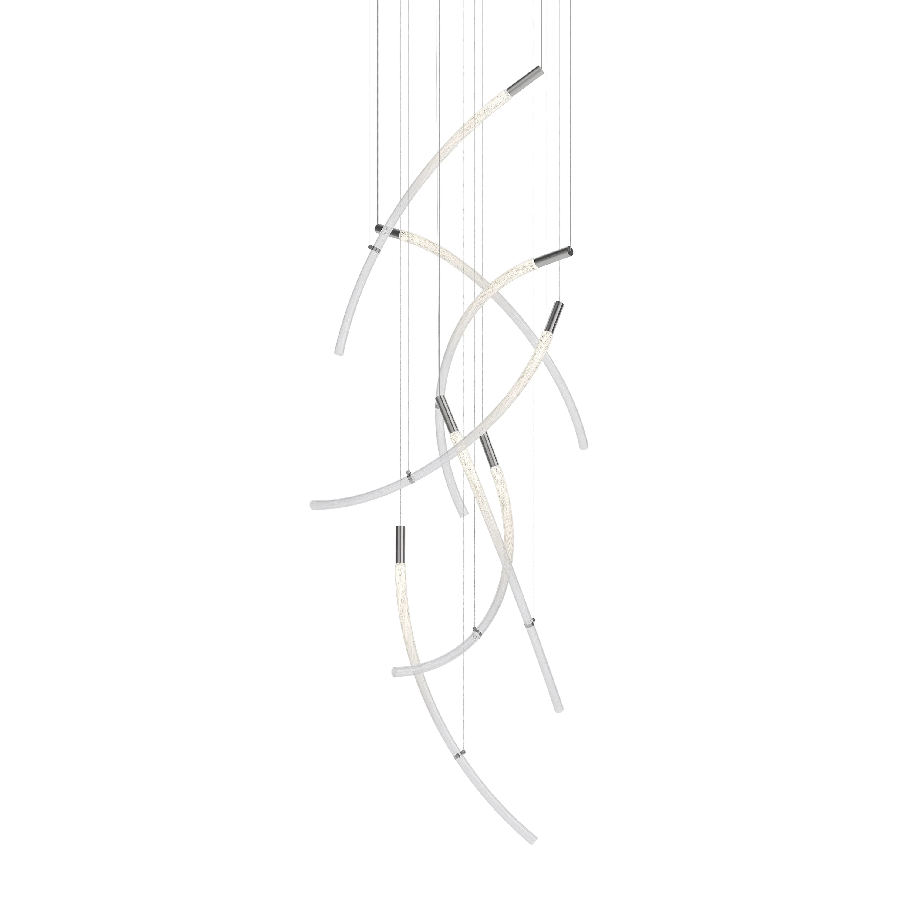 Flare 7-Light LED Chandelier - Image 3