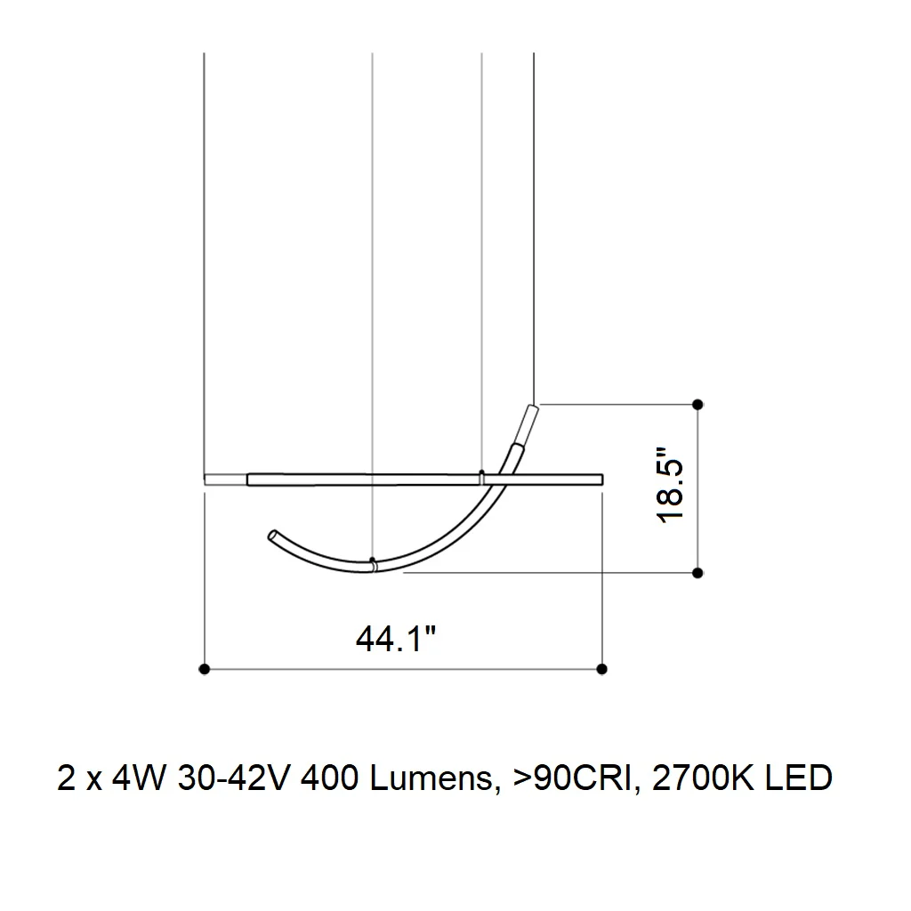 Flare LED Chandelier - Image 8