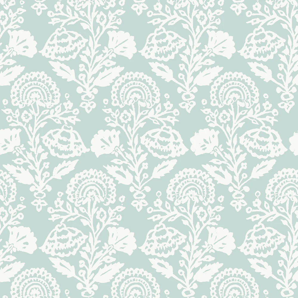 Floral Damask Removable Wallpaper - Image 4