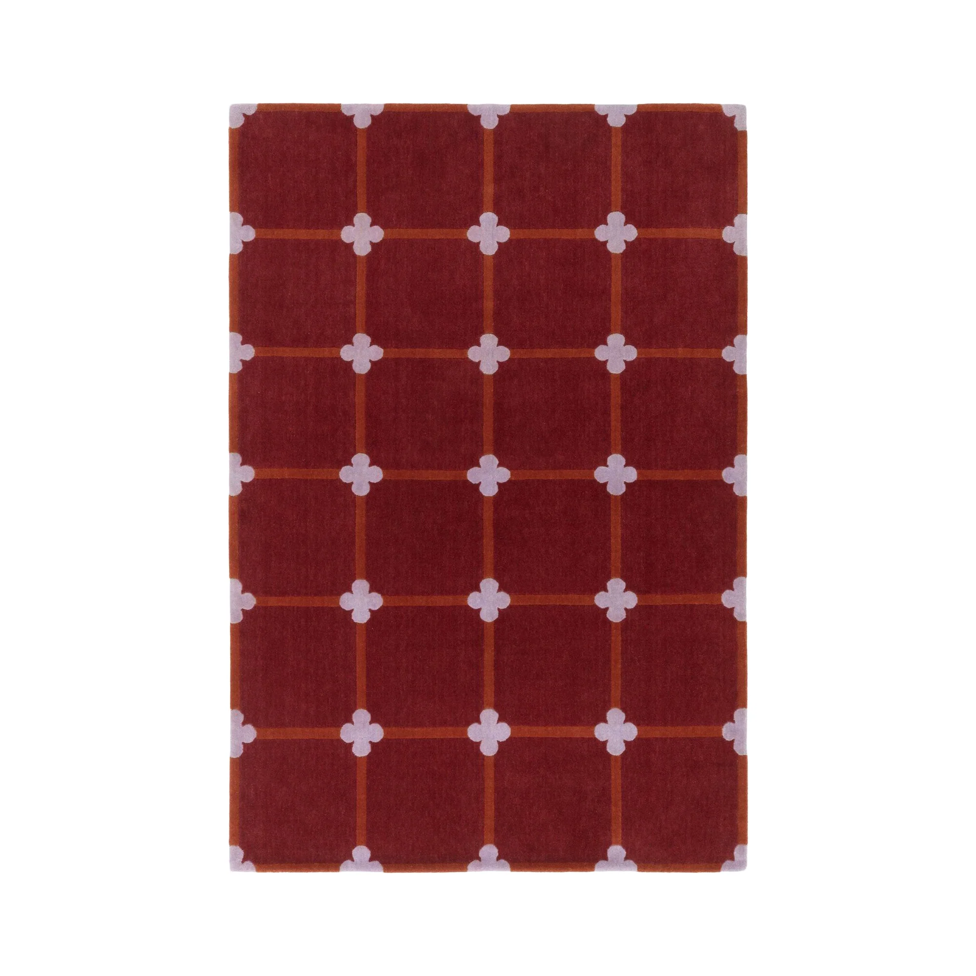 Flower Grid Rug - Image 5