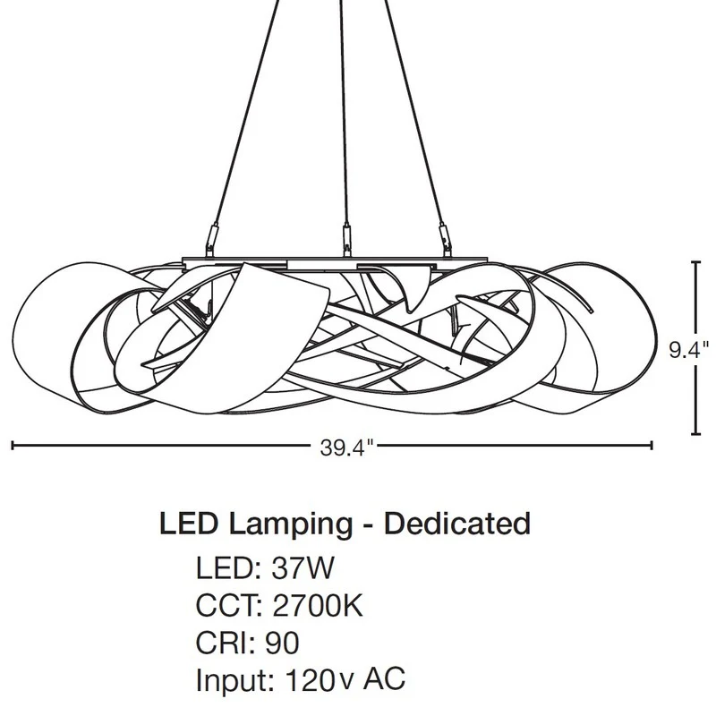 Flux Large LED Pendant Light - Image 17