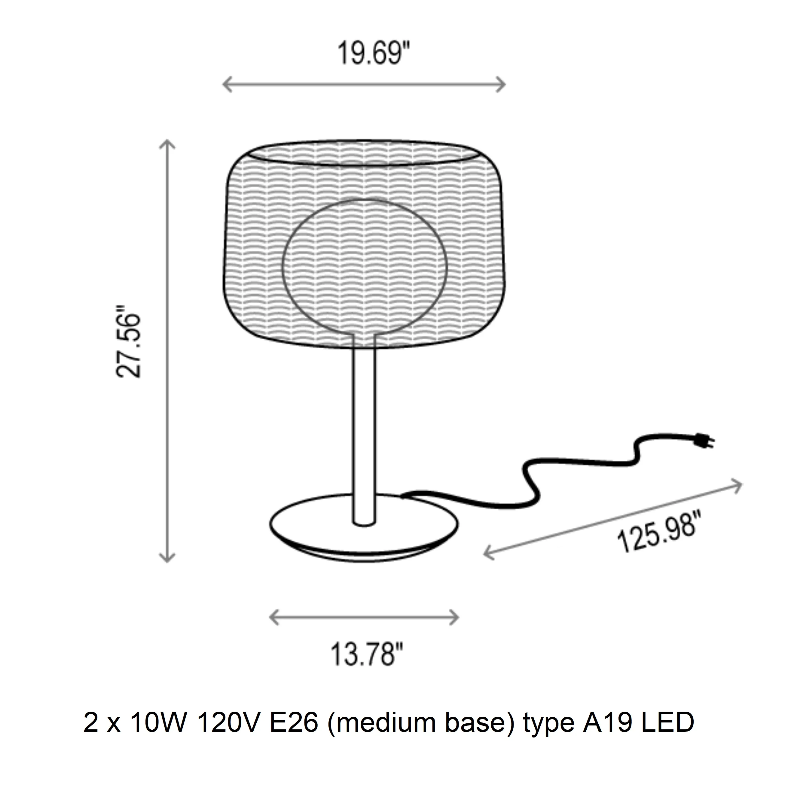 Fora Outdoor Table Lamp - Image 6