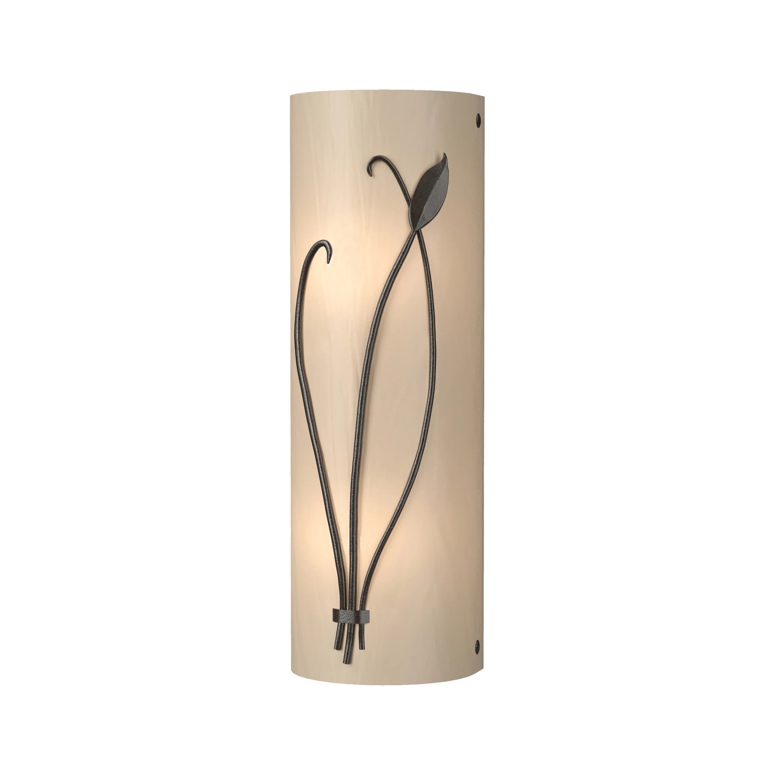 Forged Leaf and Stem Wall Sconce - Image 14