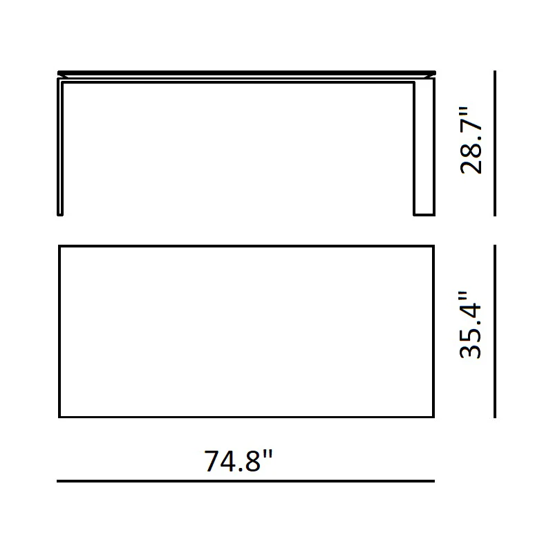 Four Soft Touch Dining Table - Image 13