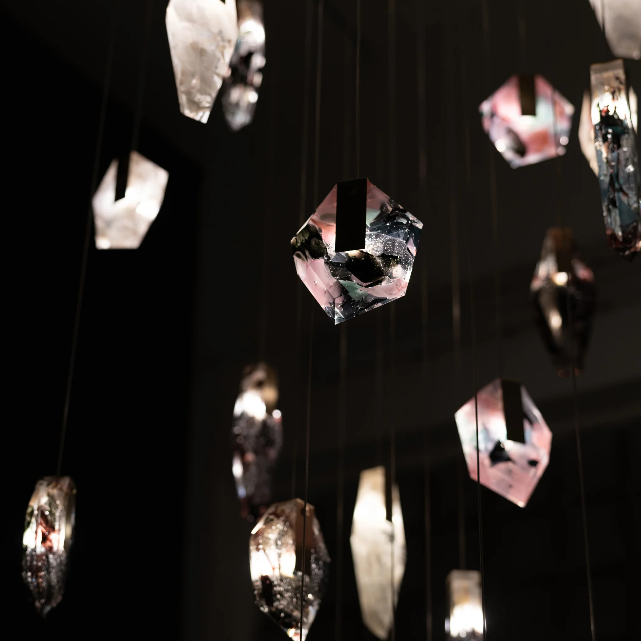 Fragments Round LED Chandelier - Image 15