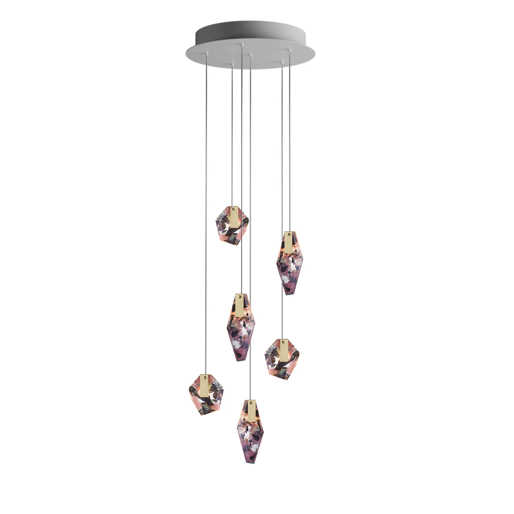Fragments Round LED Chandelier - Image 26