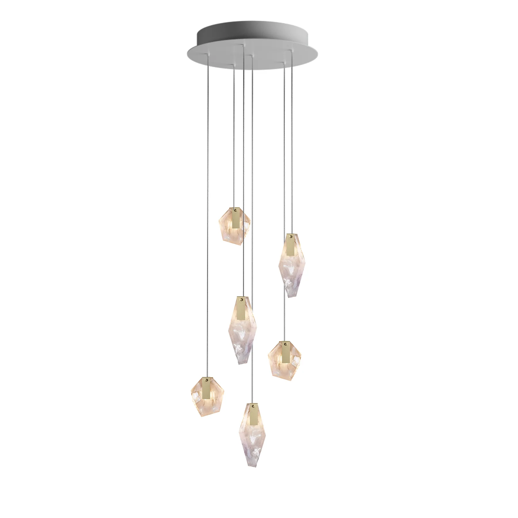 Fragments Round LED Chandelier - Image 32