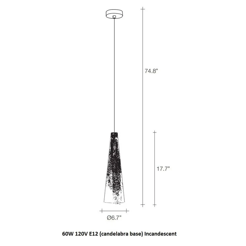 Frame Cone Pendant Light - Image 6