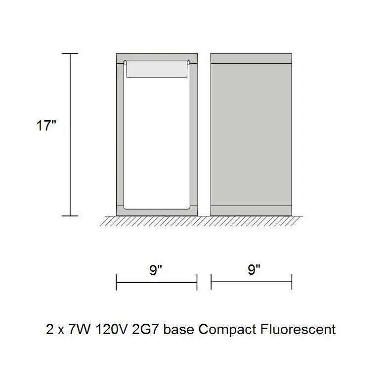 Frame Fluo Outdoor Floor Lamp - Image 6