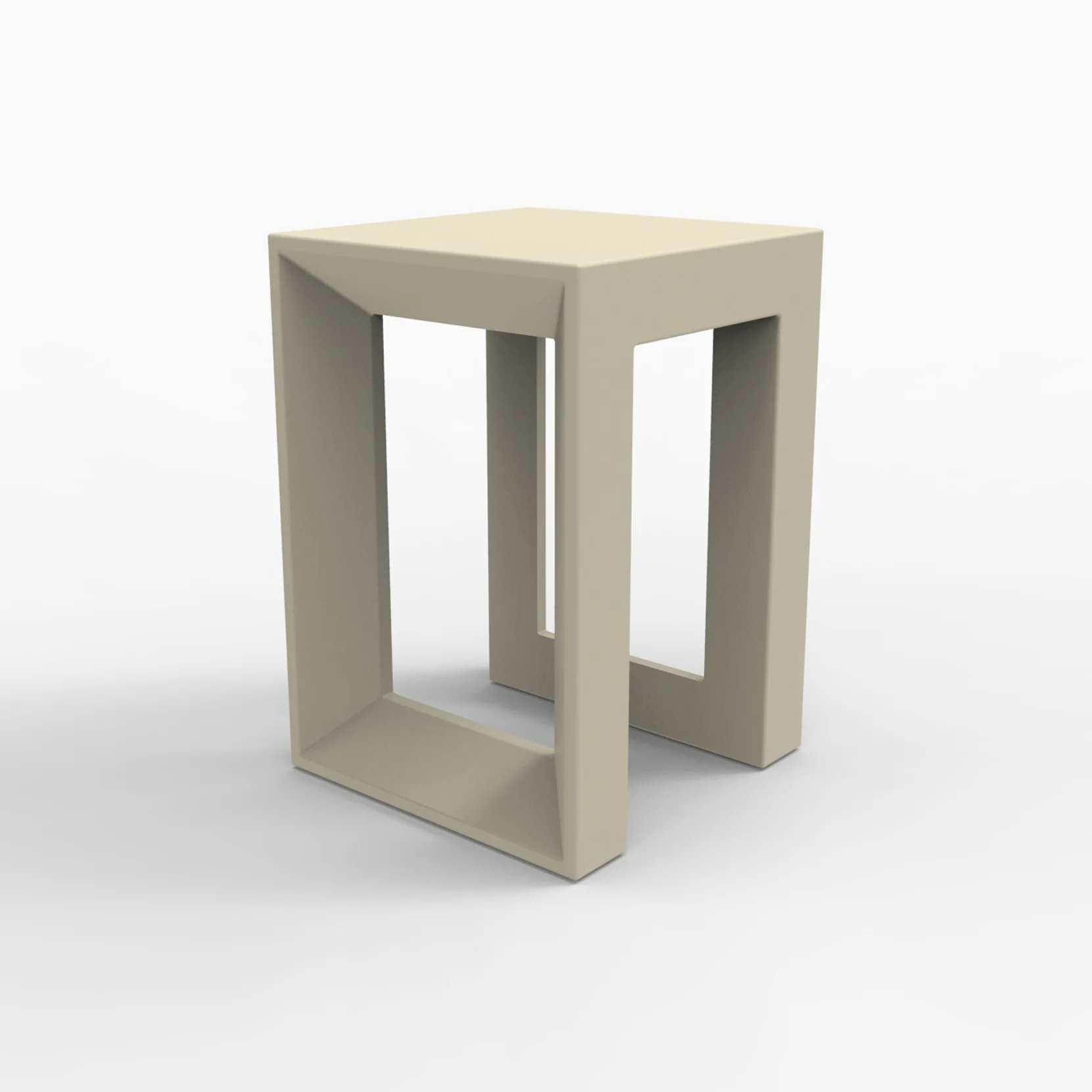 Frame Low Outdoor Stool - Image 6