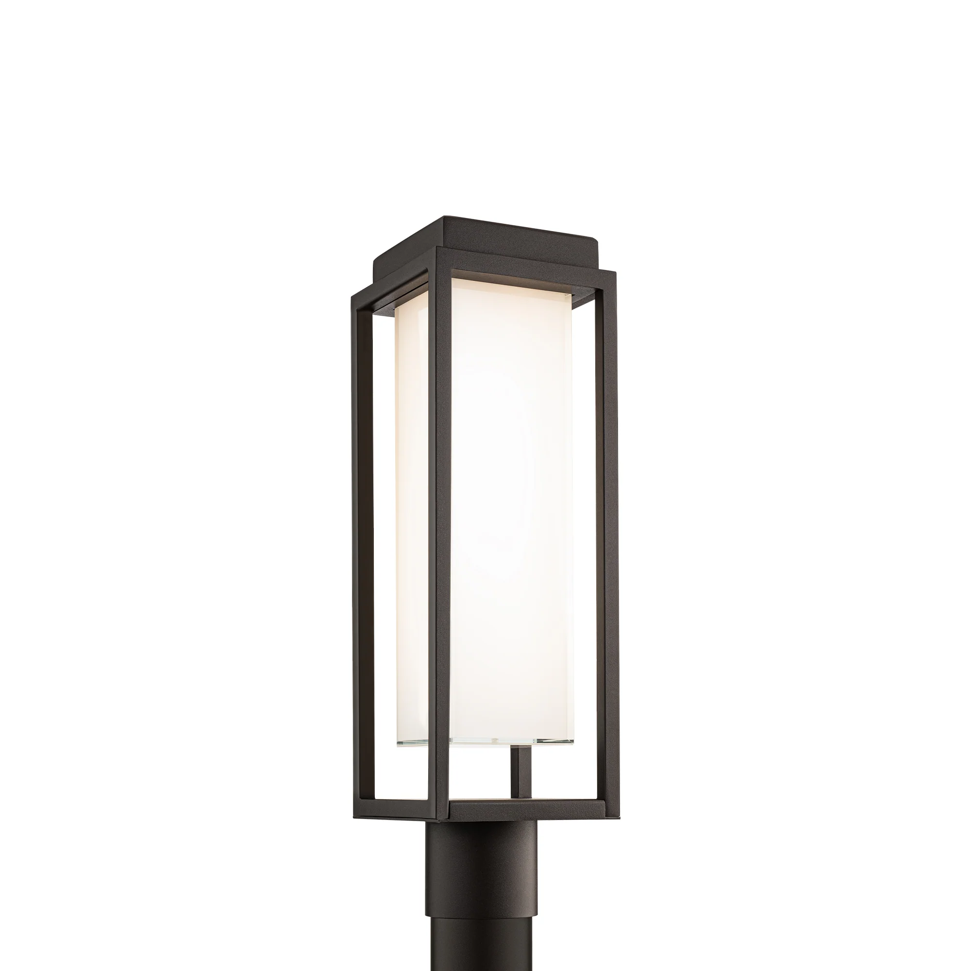 Framed LED Outdoor Post Light