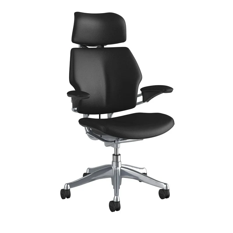 Freedom Headrest Leather Office Chair - Image 6