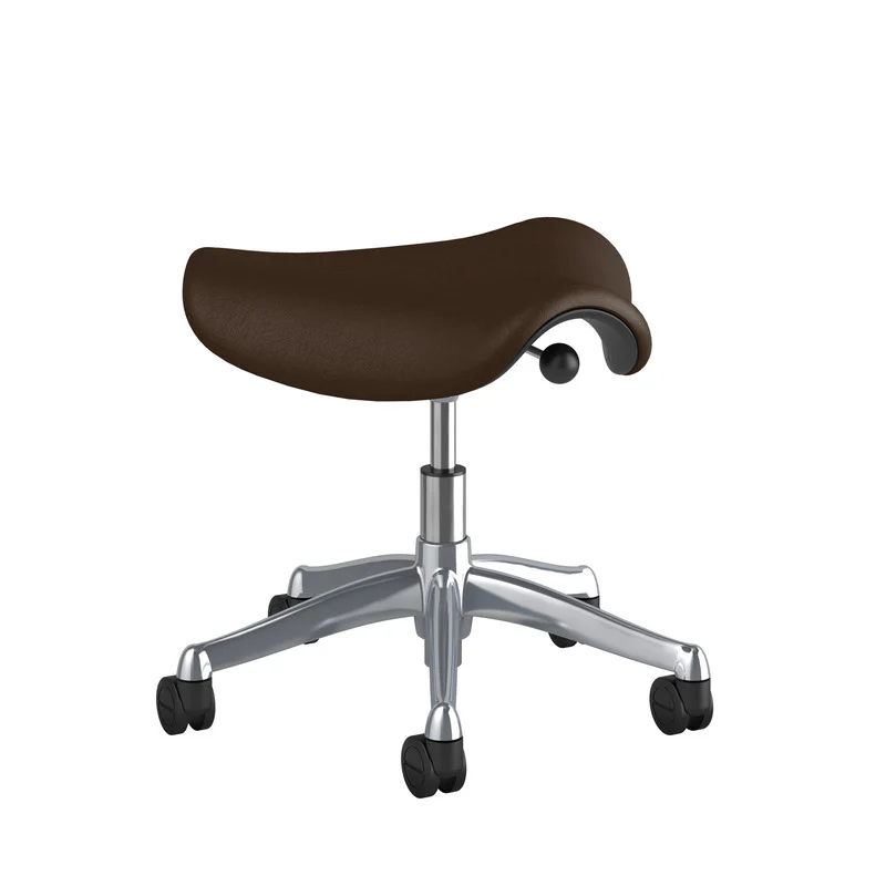 Freedom Saddle Leather Task Stool - Image 16
