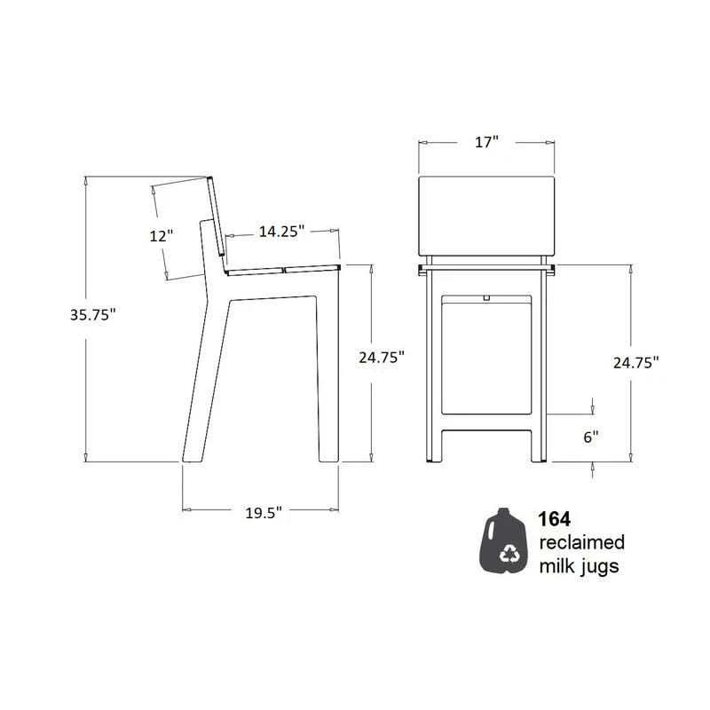 Fresh Air Outdoor Counter Stool - Image 27