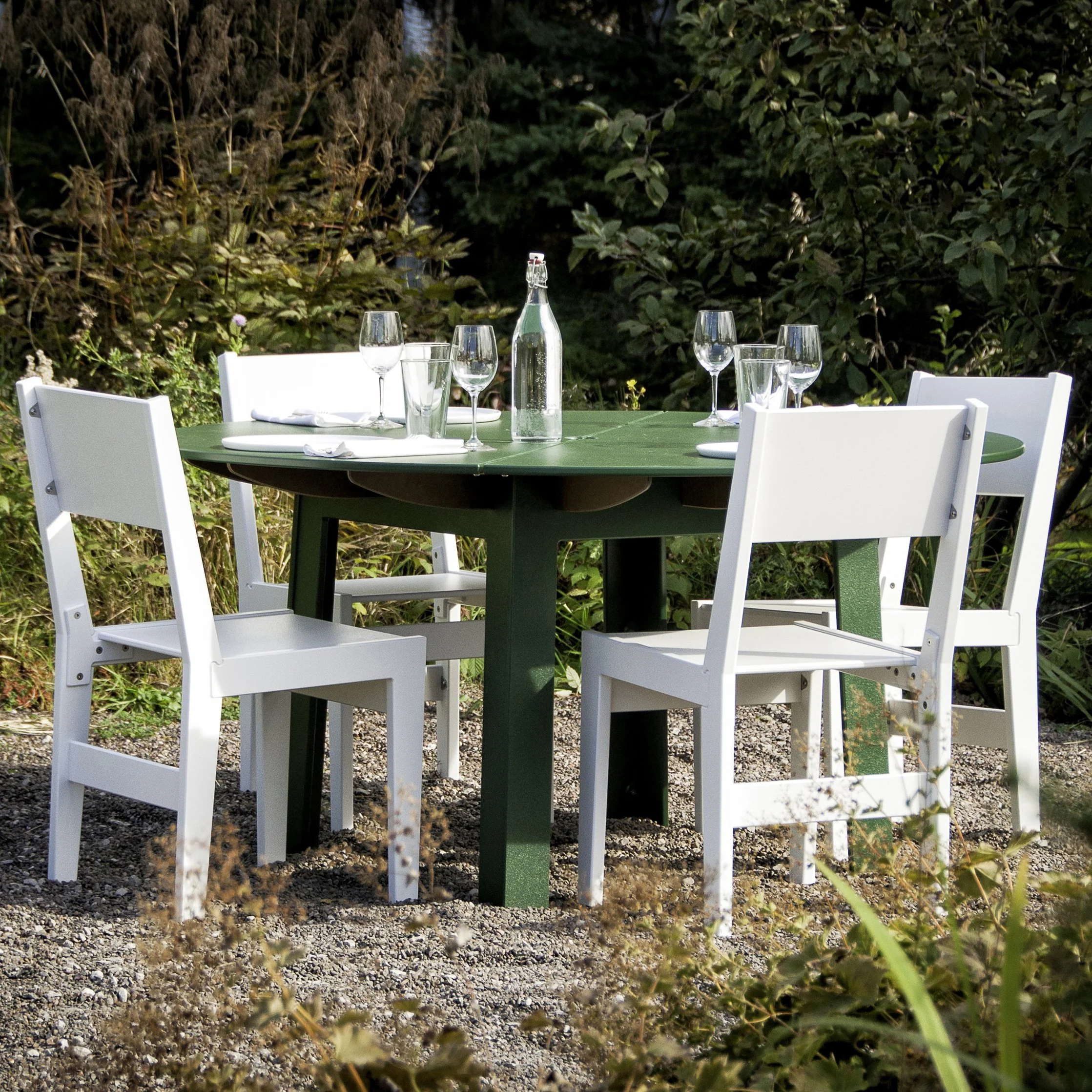 Fresh Air Round Outdoor Dining Table - Image 2