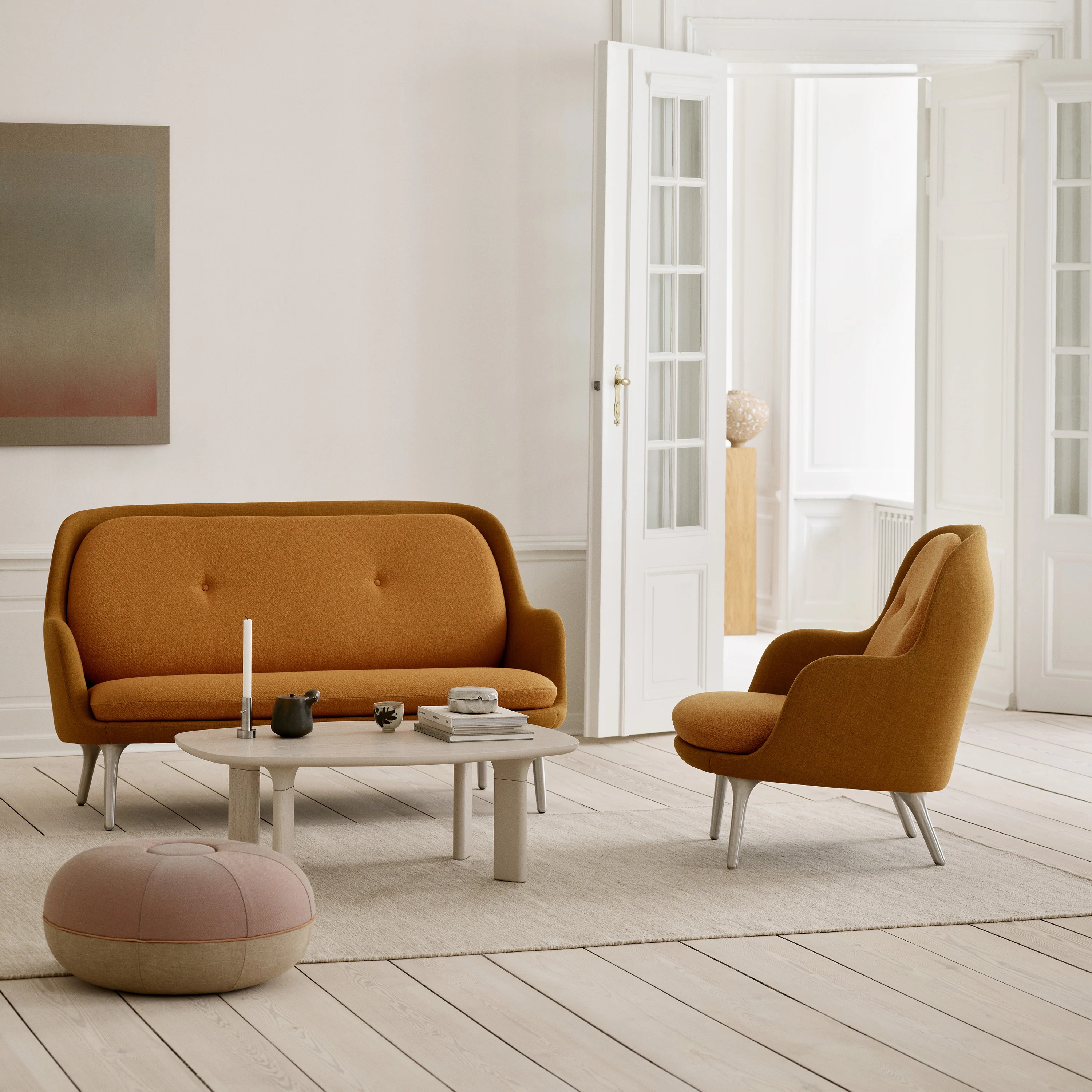 Fri 2-Seater Sofa with Metal Legs - Image 8
