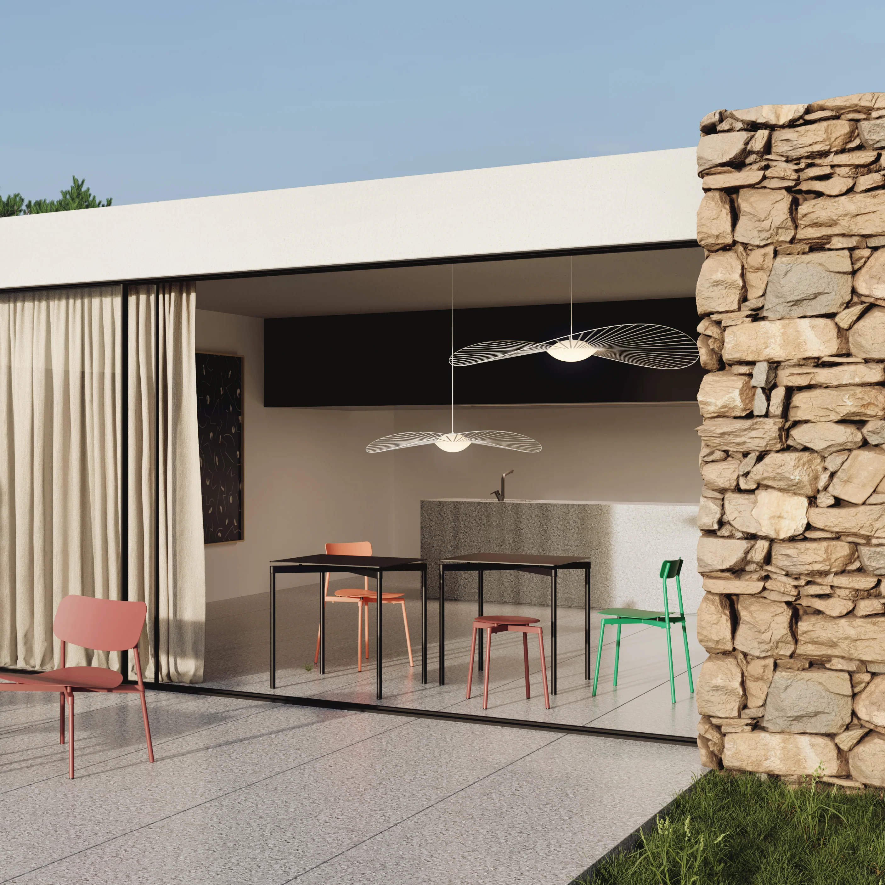 Fromme Outdoor Bistro Table - Image 2