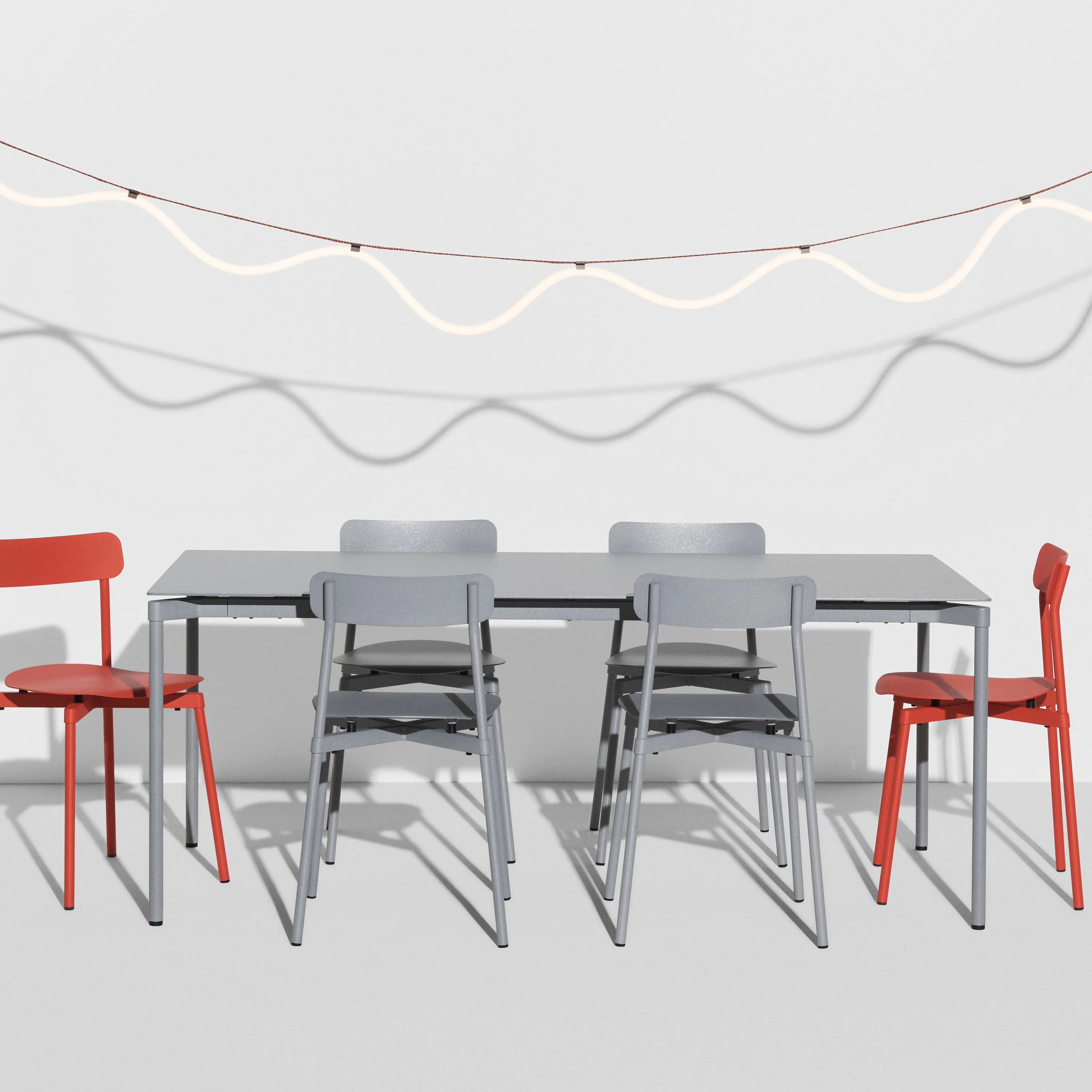 Fromme Rectangle Outdoor Dining Table - Image 56