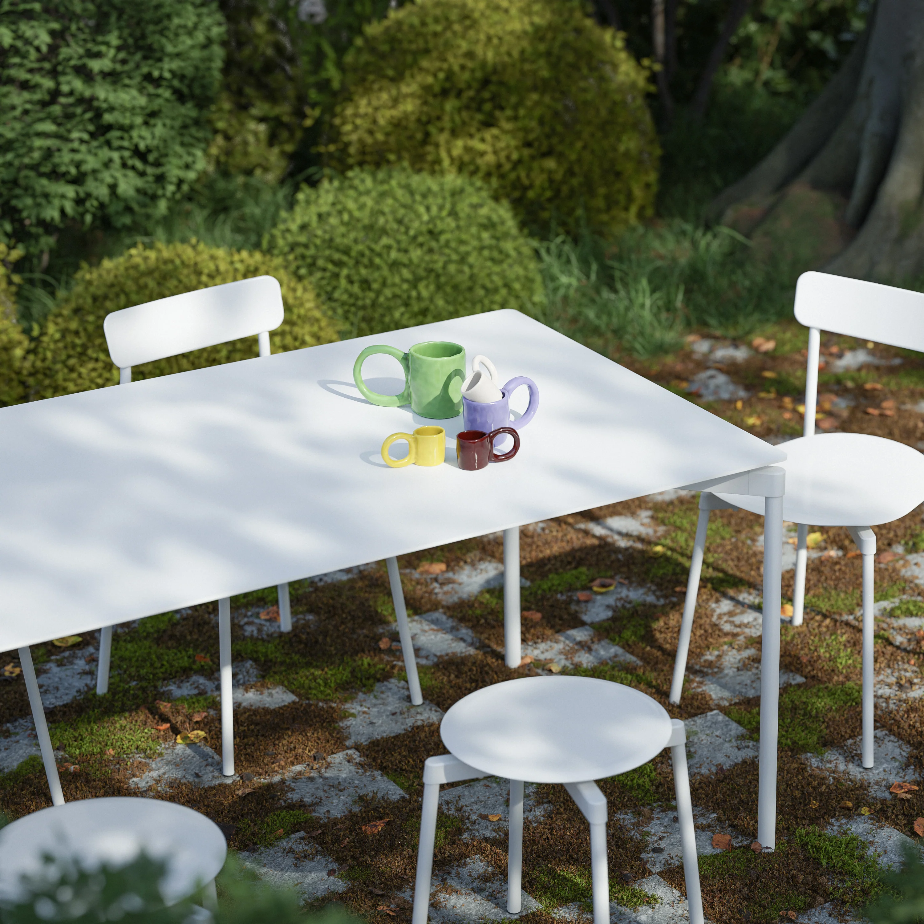 Fromme Rectangle Outdoor Dining Table - Image 62