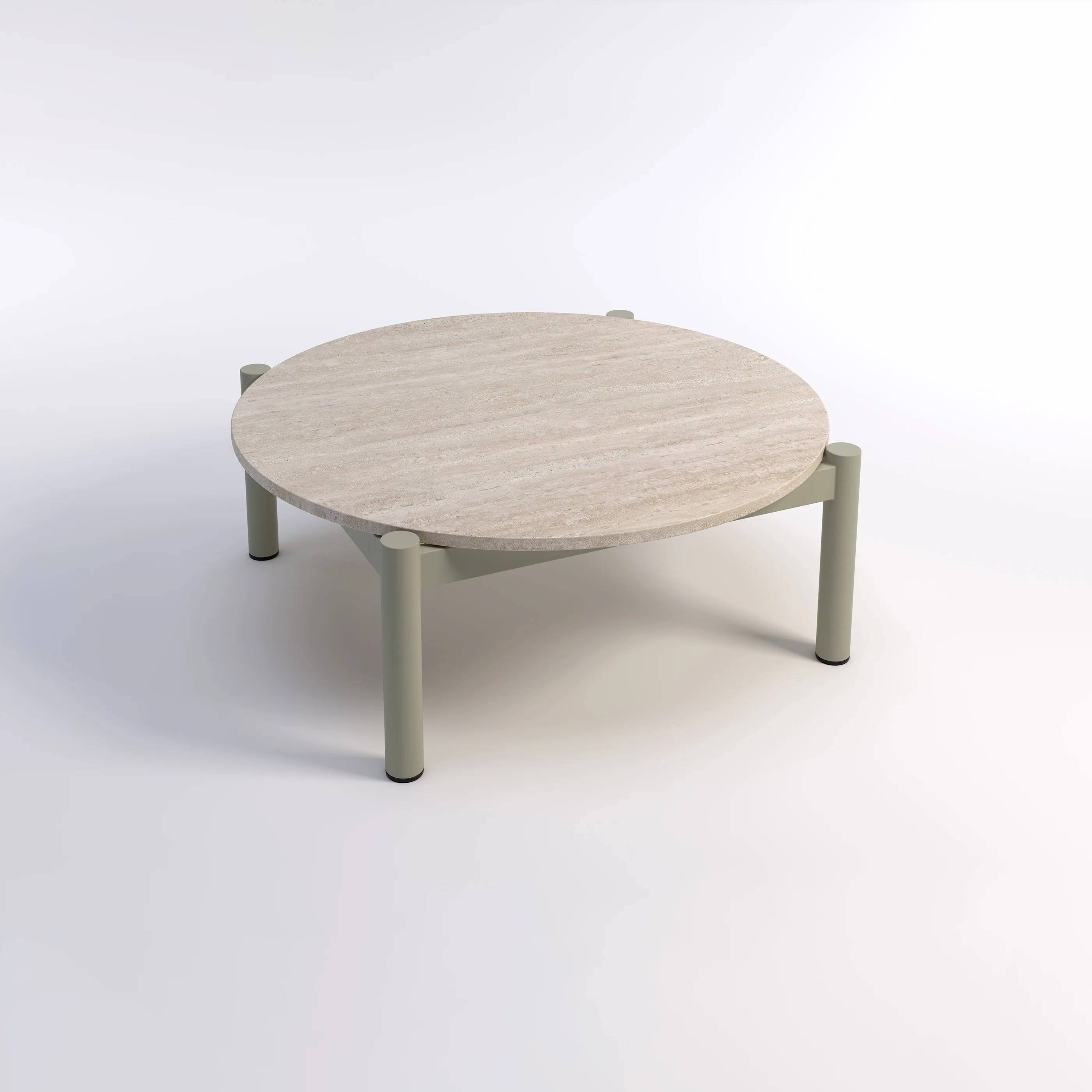 Fryman Outdoor Round Coffee Table - Image 4