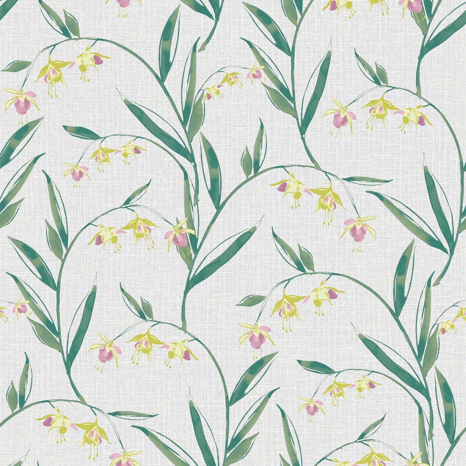 Laura Ashley Laura Ashley Fulwell Fuchsia Midnight Seaspray  Wallpaper - Image 3