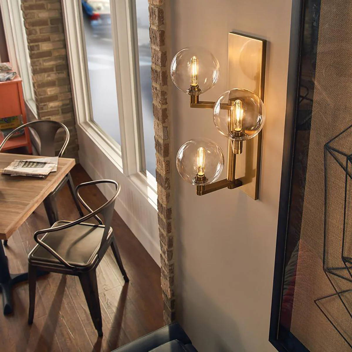 Sean Lavin Gambit Triple Wall Light - Image 4