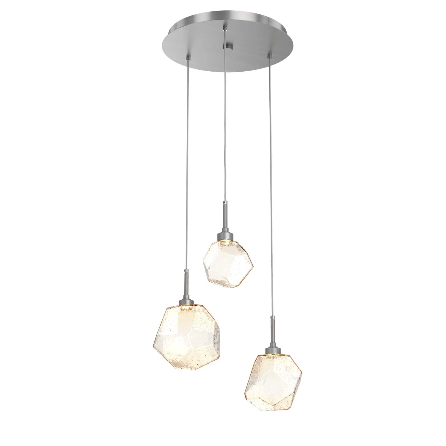 Gem Round Multi-Light Pendant Light - Image 55