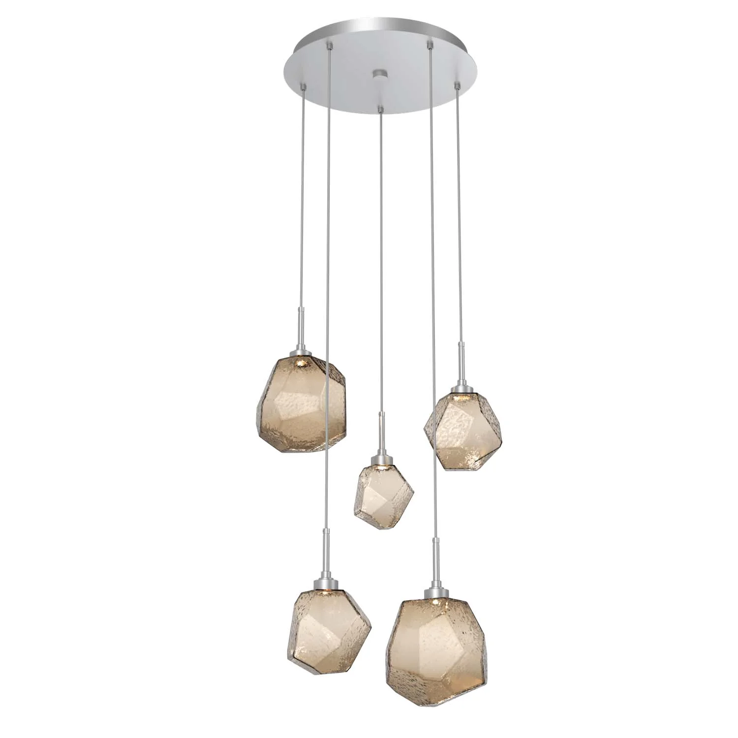 Gem Round Multi-Light Pendant Light - Image 68