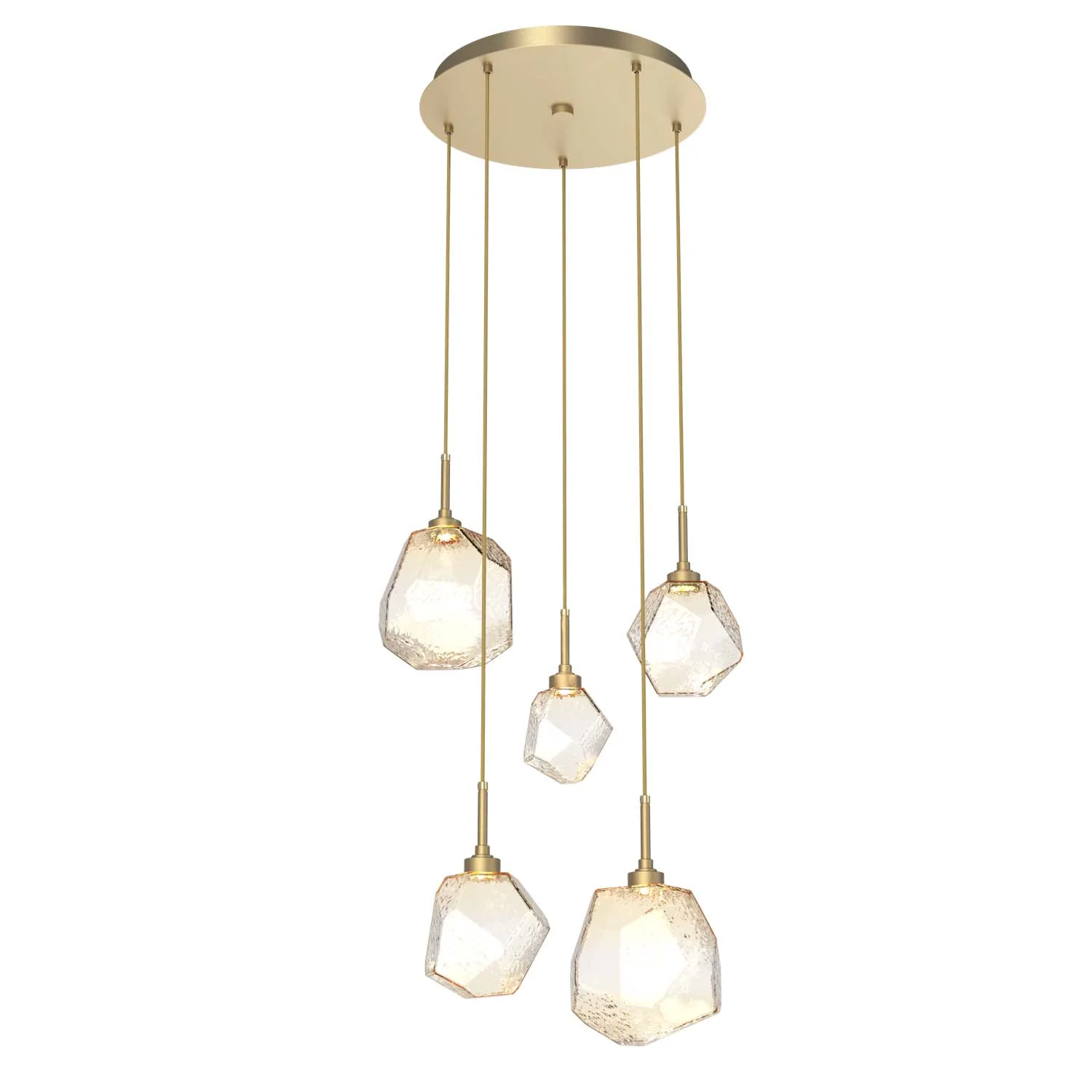 Gem Round Multi-Light Pendant Light - Image 75