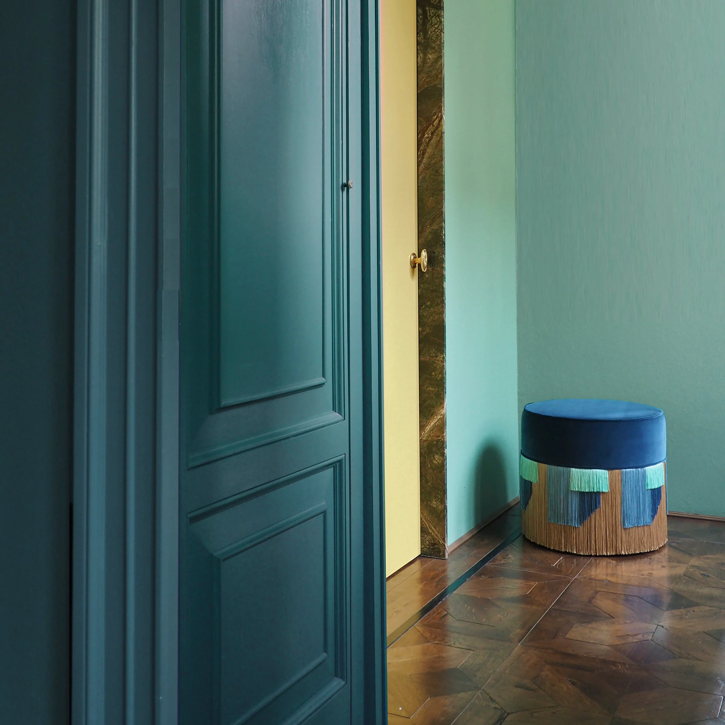Geo Fringe Pouf - Image 5