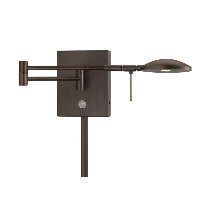 George's Reading Room P4338 LED Swing Arm Wall Light - Image 10