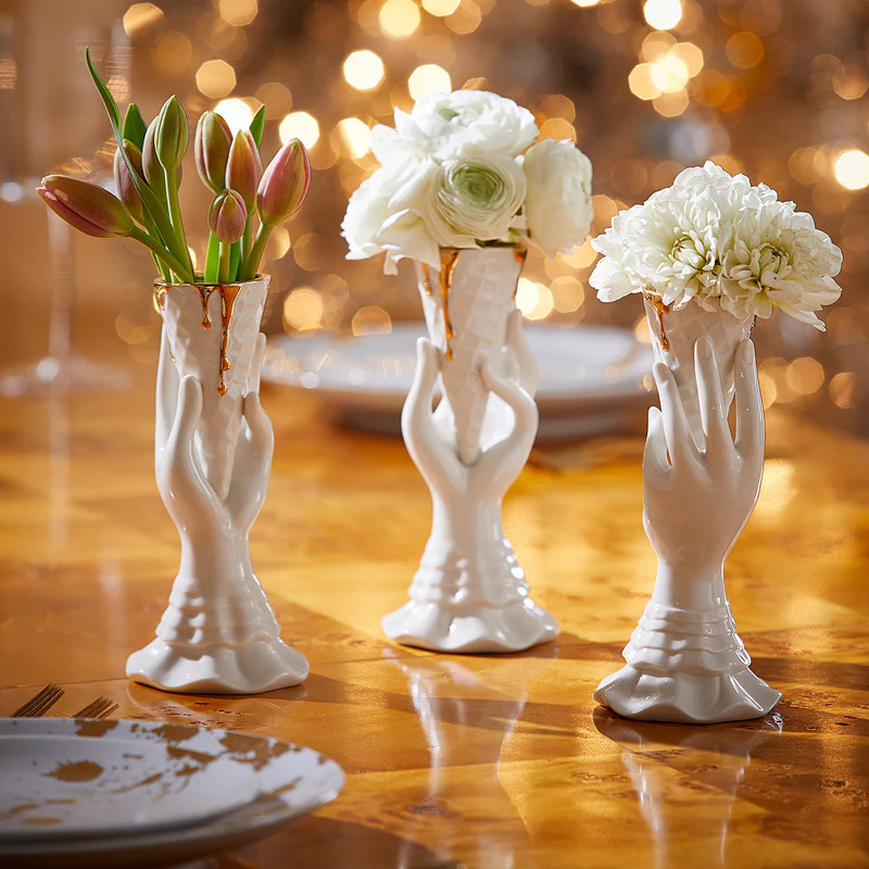 Gilded Muse I-Scream Vase - Image 2