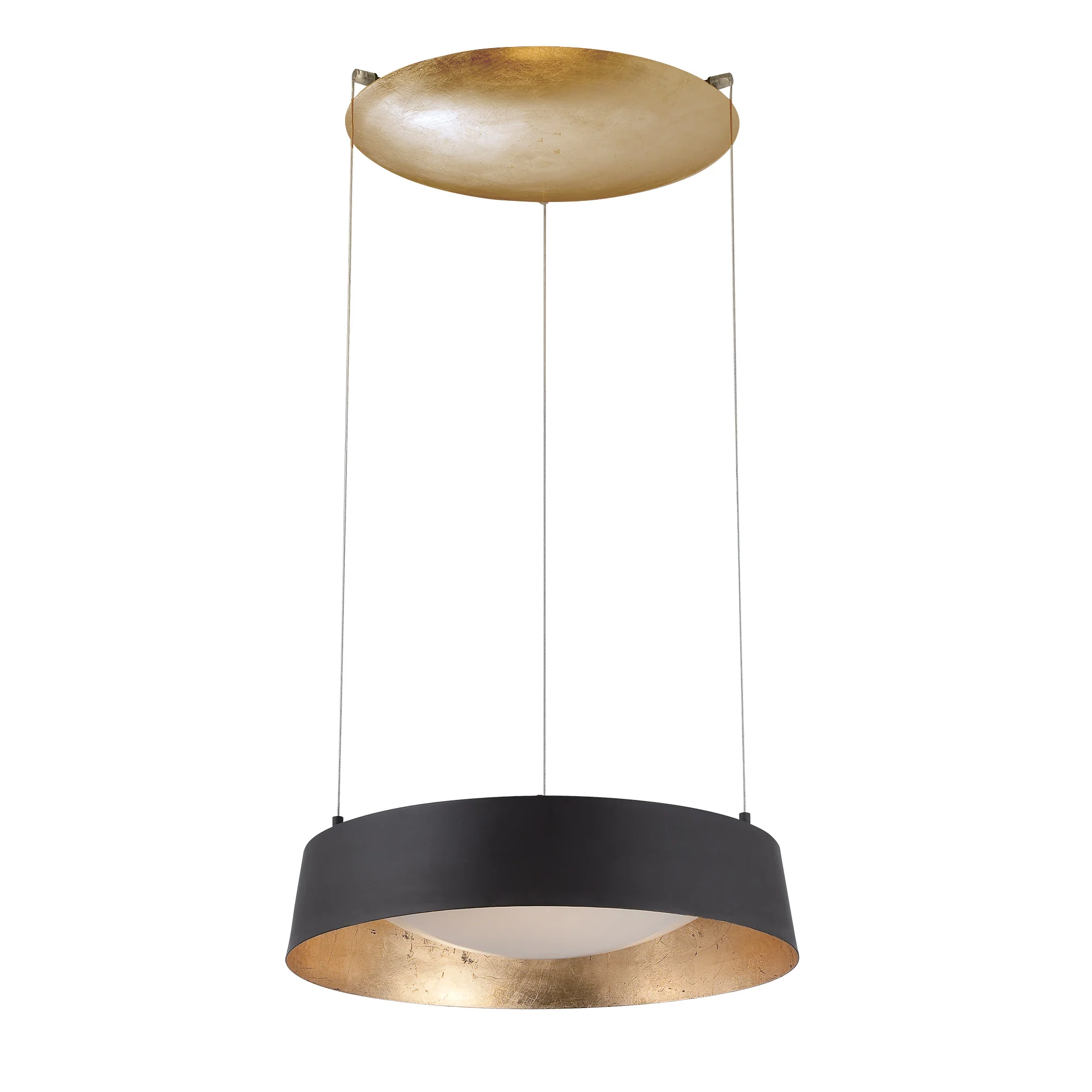 Gilt Pendant Light - Image 3