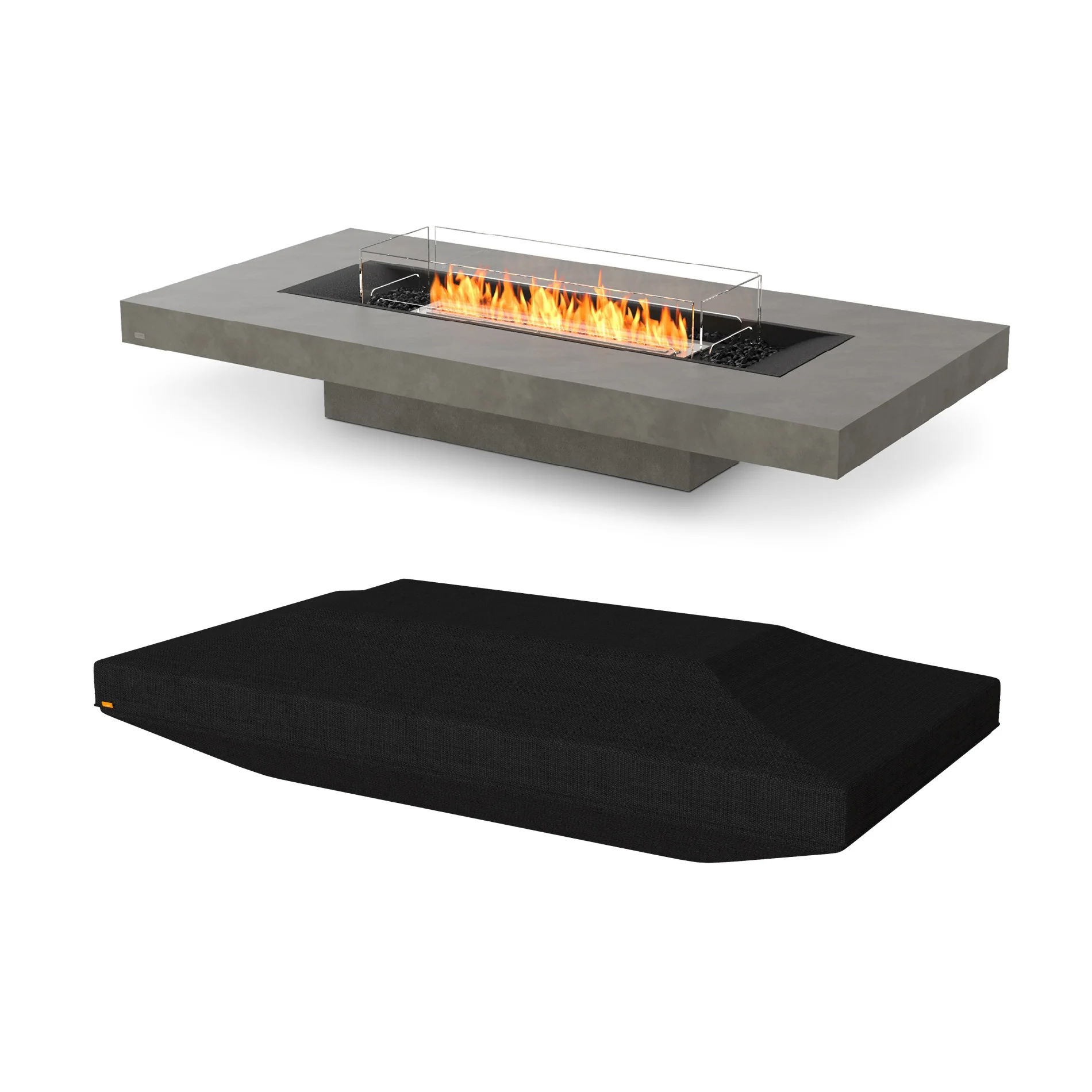 Gin 90 Low Outdoor Fire Table Set - Image 41
