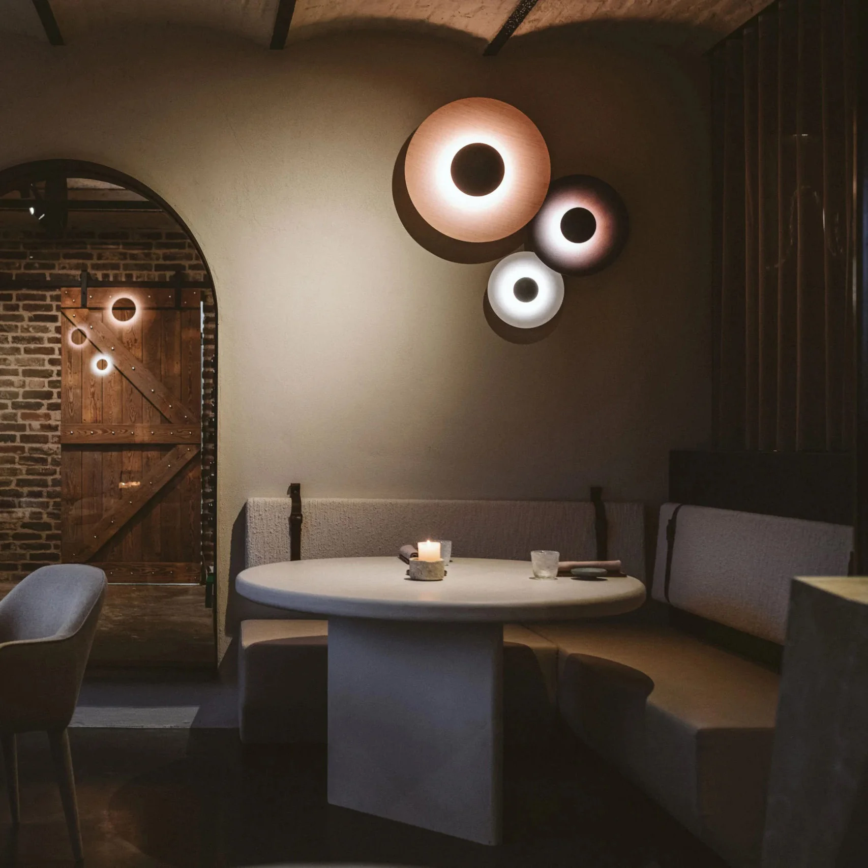 Ginger LED Flush Mount Wall Light - Image 42
