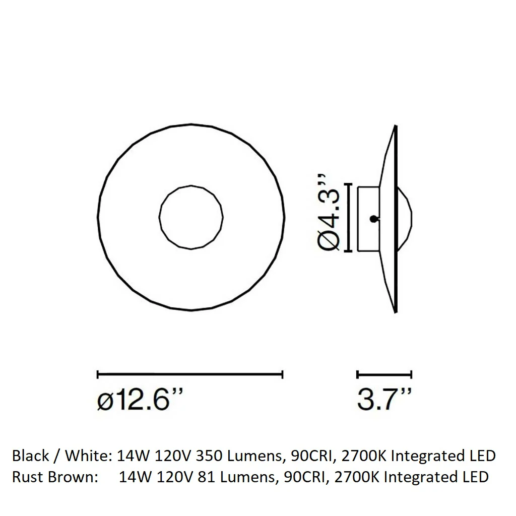 Ginger Outdoor Wall/Ceiling Light - Image 12