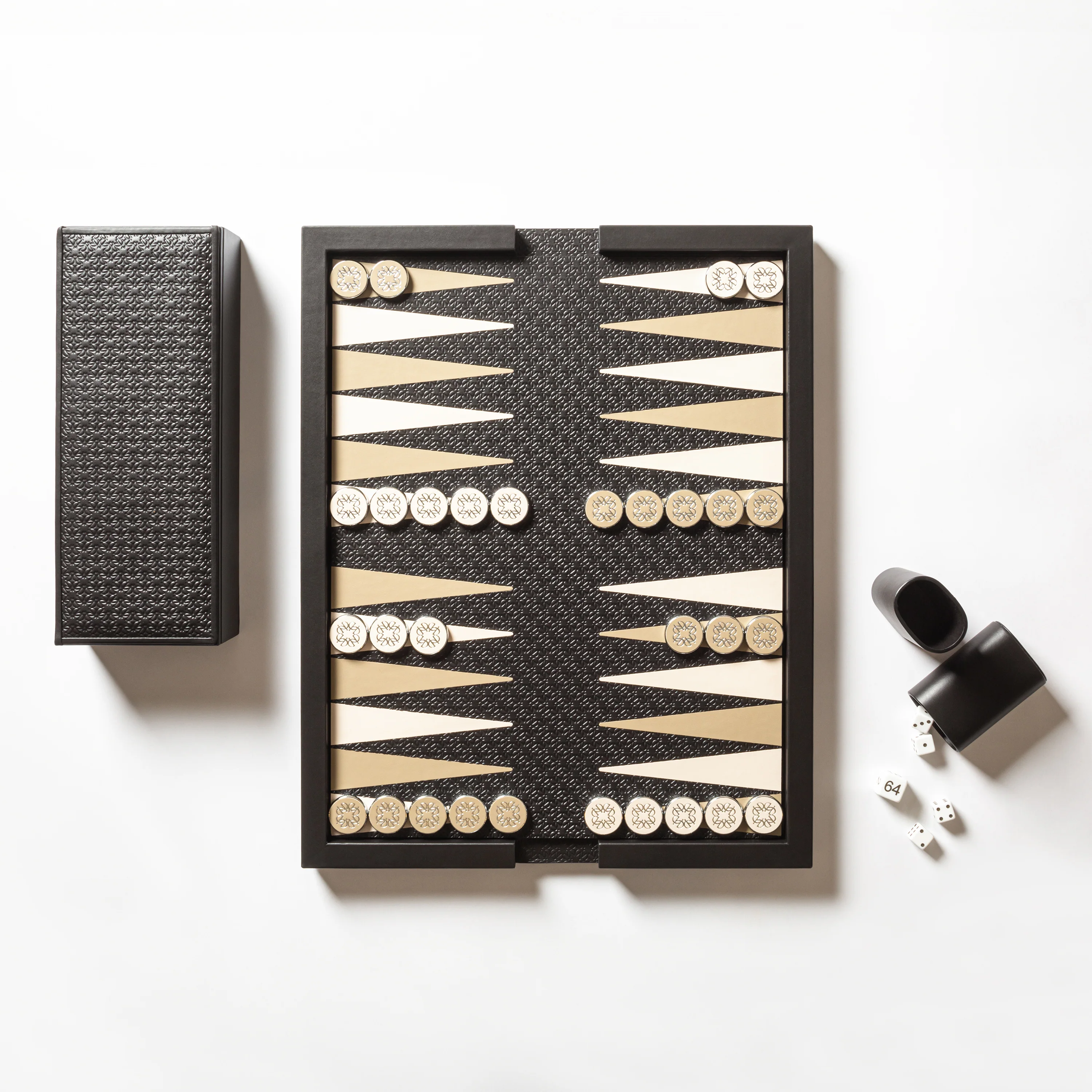 Giobagnara x Elie Saab Monogram Backgammon Set - Image 2