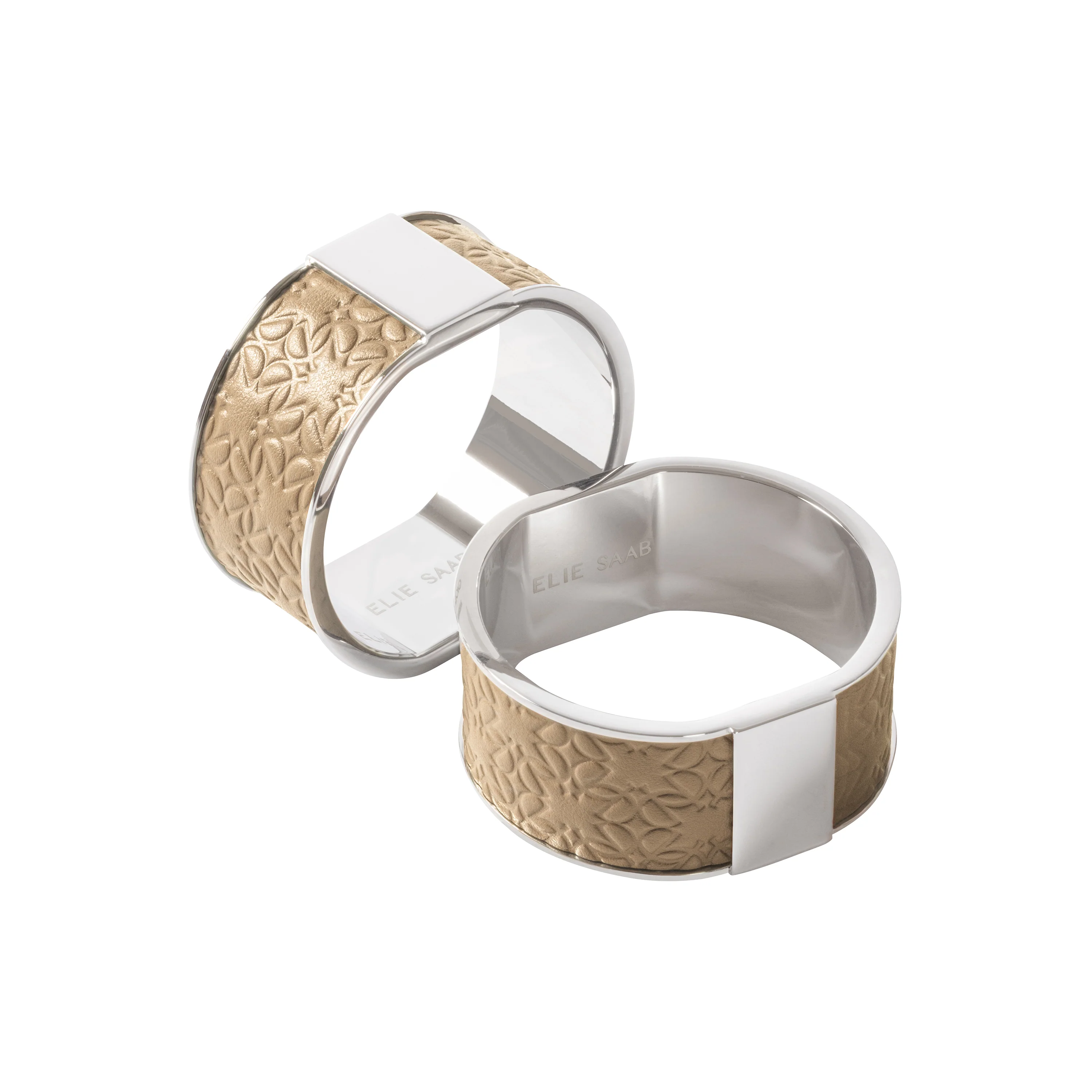 Giobagnara x Elie Saab Monogram Napkin Ring (Set of 2) - Image 4