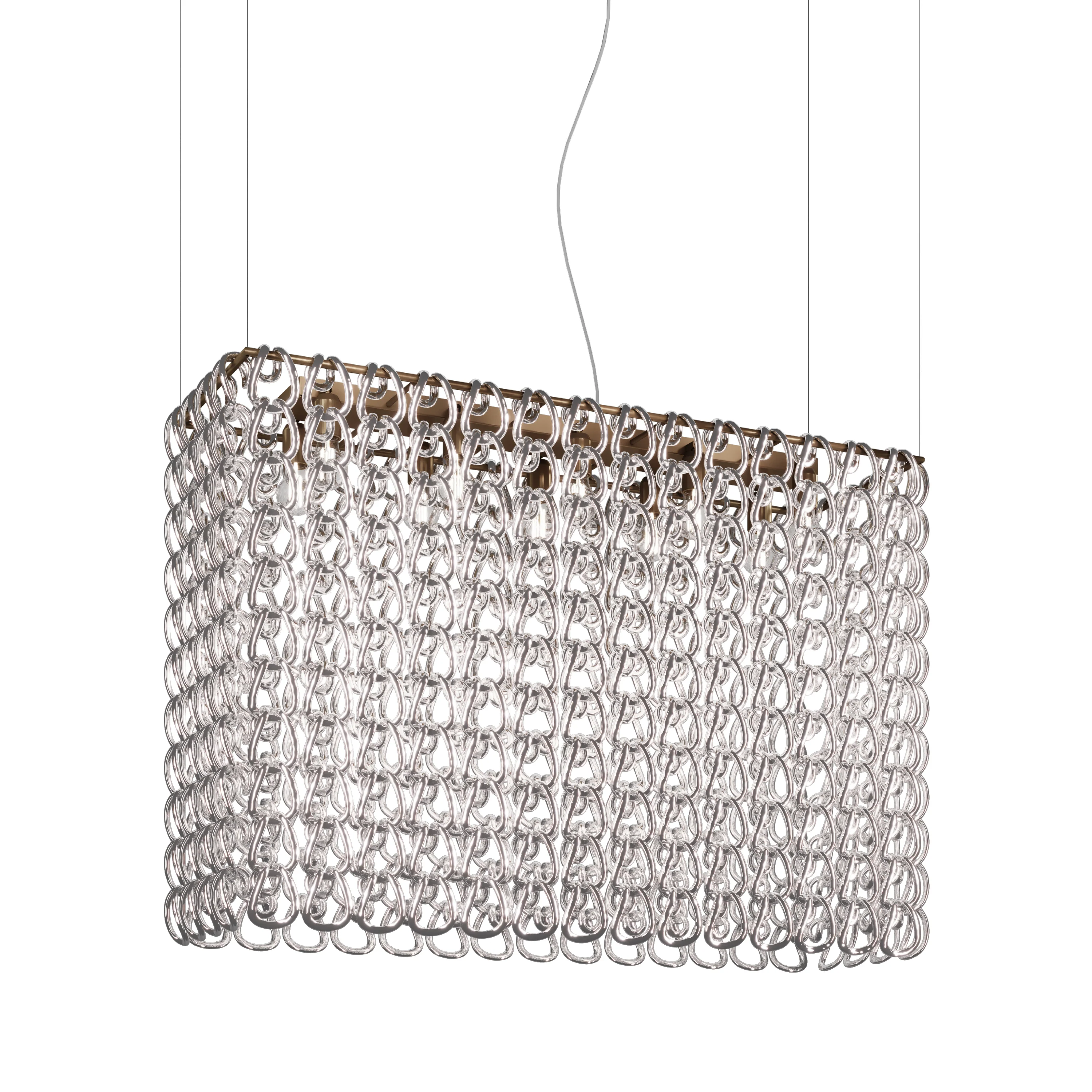 Giogali Rectangle Linear Suspension Light - Image 45