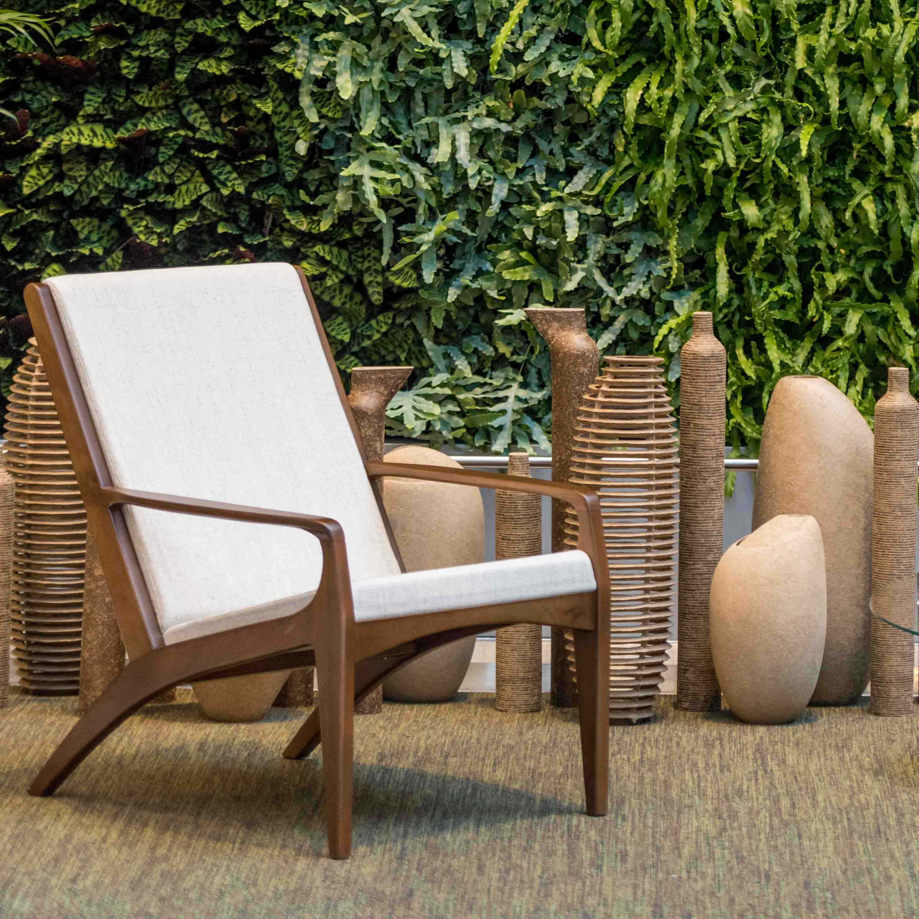 Gisele Upholstered Lounge Chair - Image 2