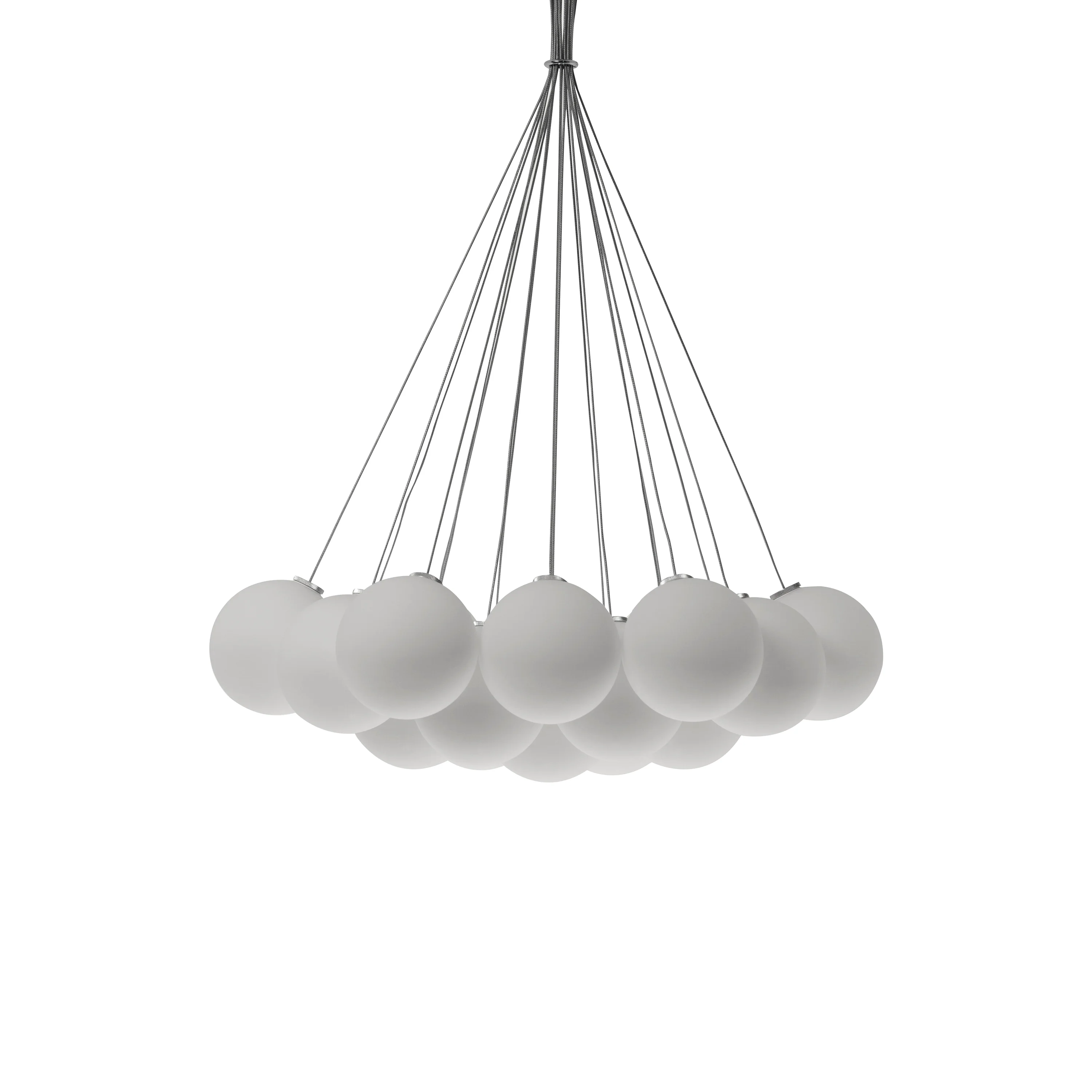 Glass 120 Cluster LED Chandelier - Image 10