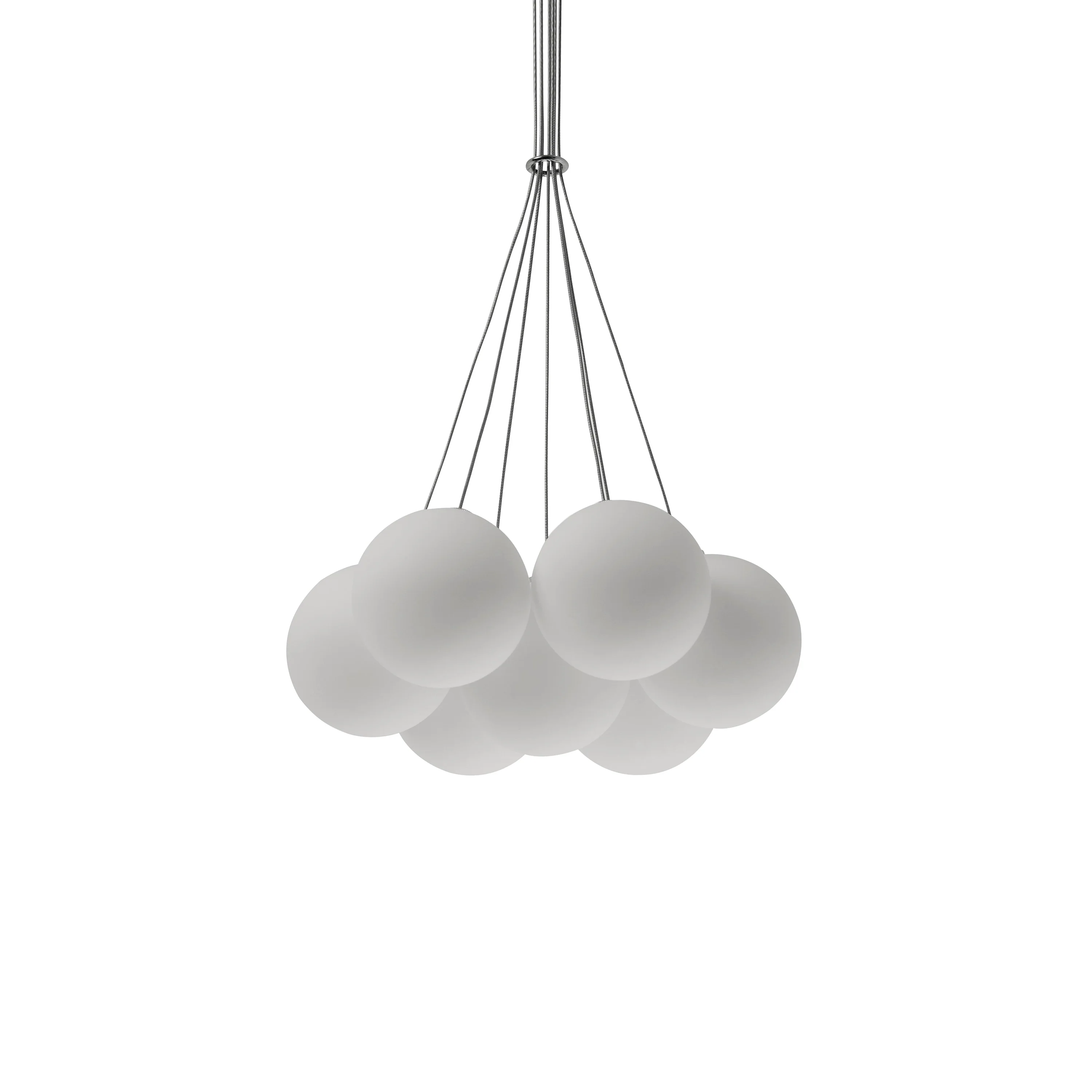 Glass 120 Cluster LED Chandelier - Image 9