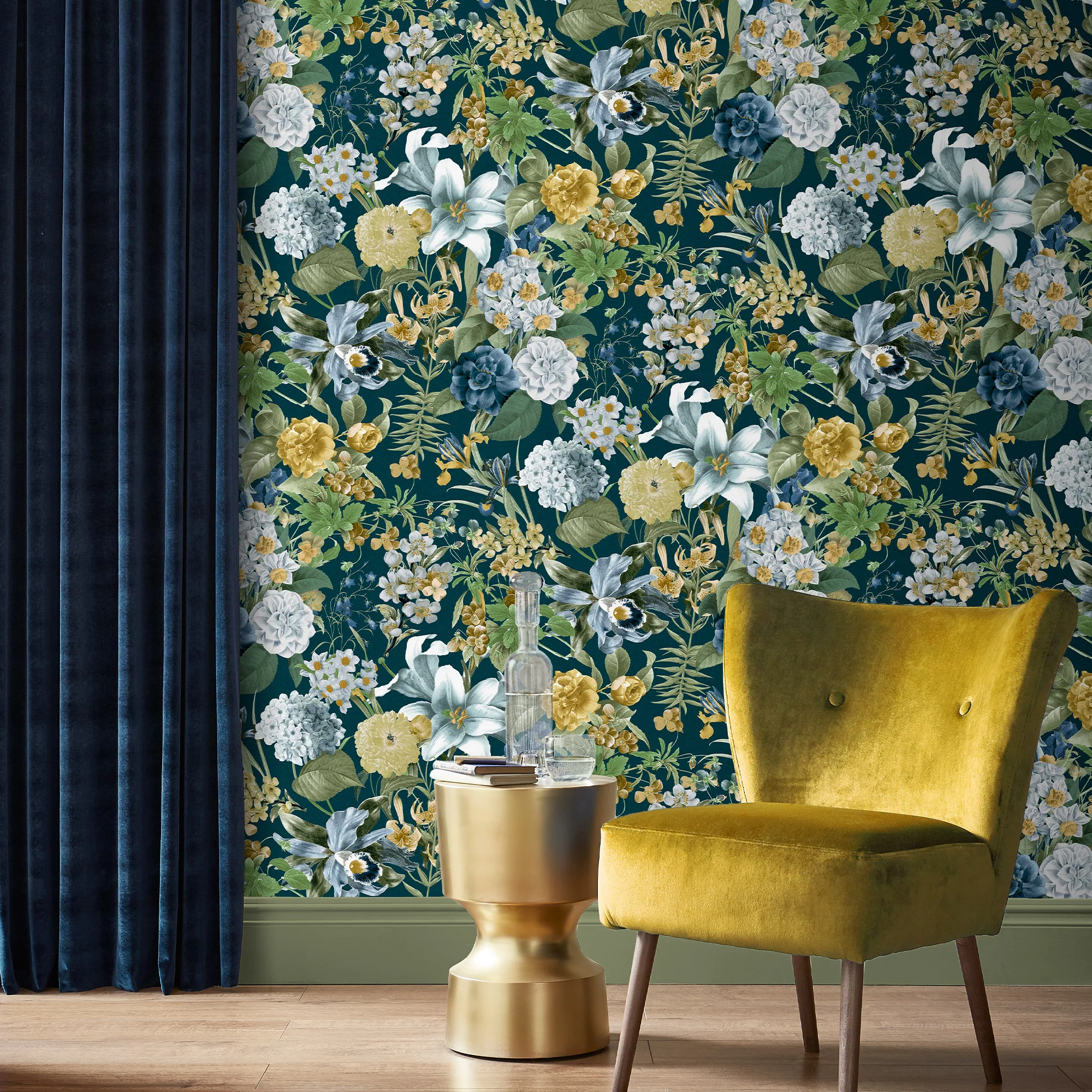 Glasshouse Flora Wallpaper - Image 2