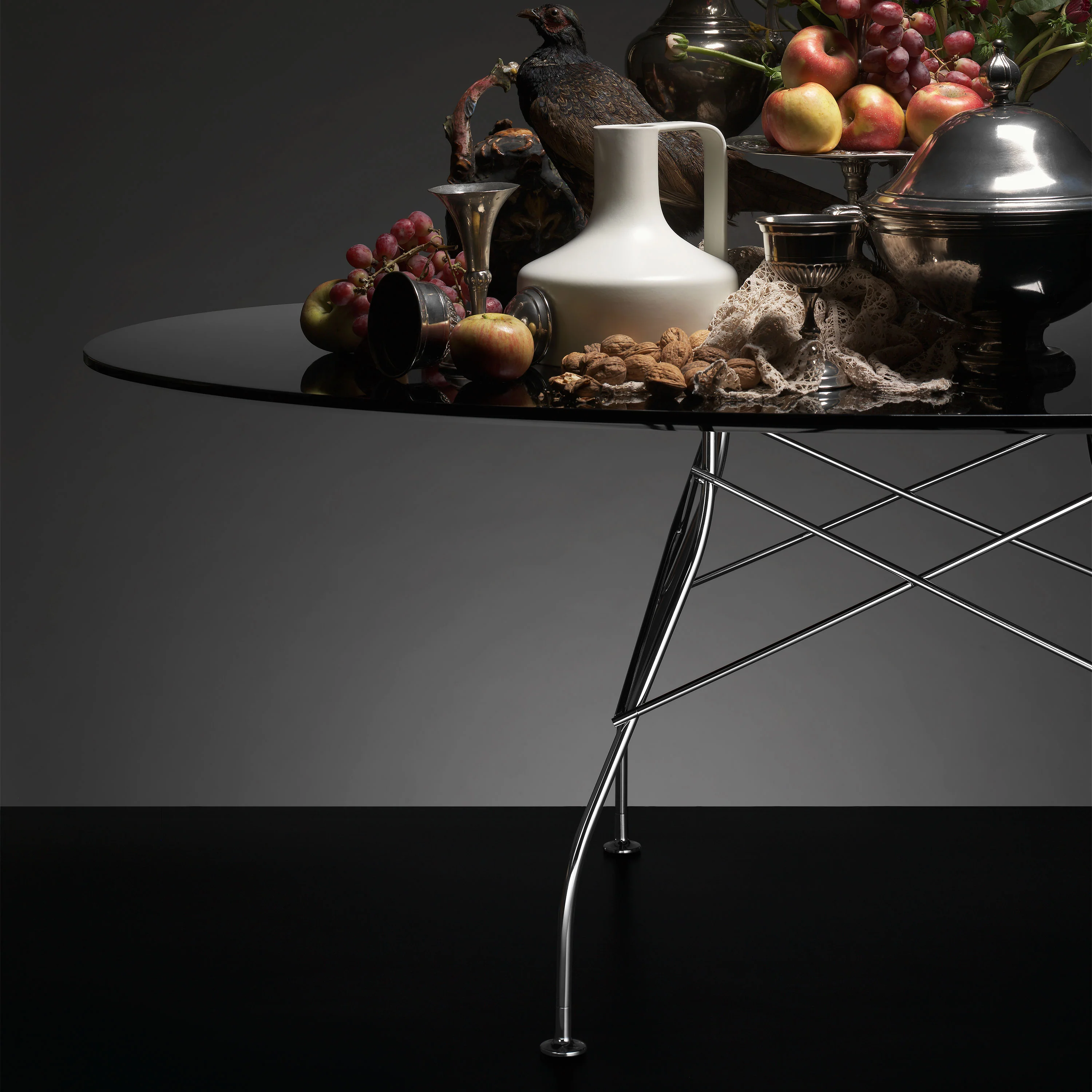 Glossy Round Dining Table - Image 28